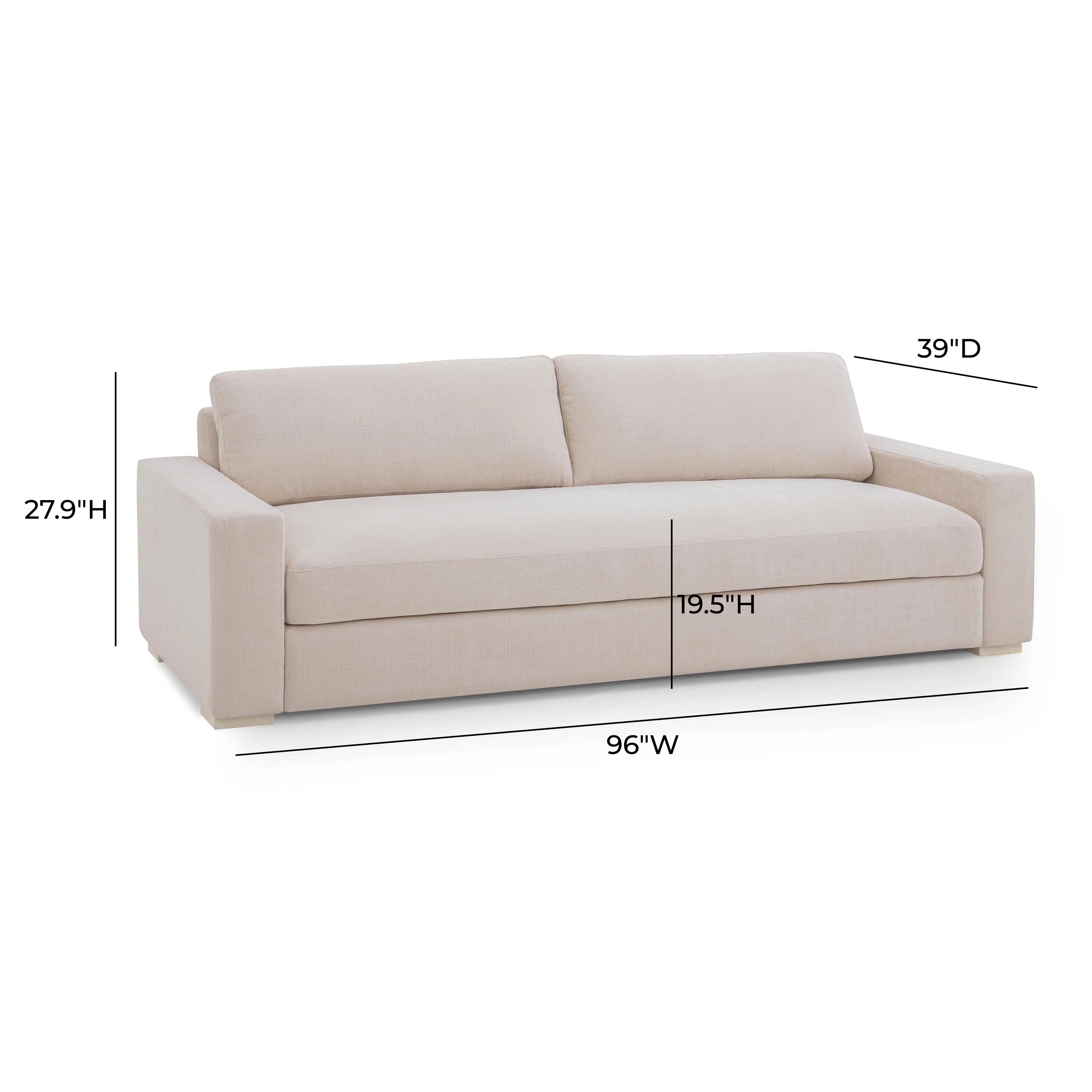 Beckham 96" Performance Chenille Sofa