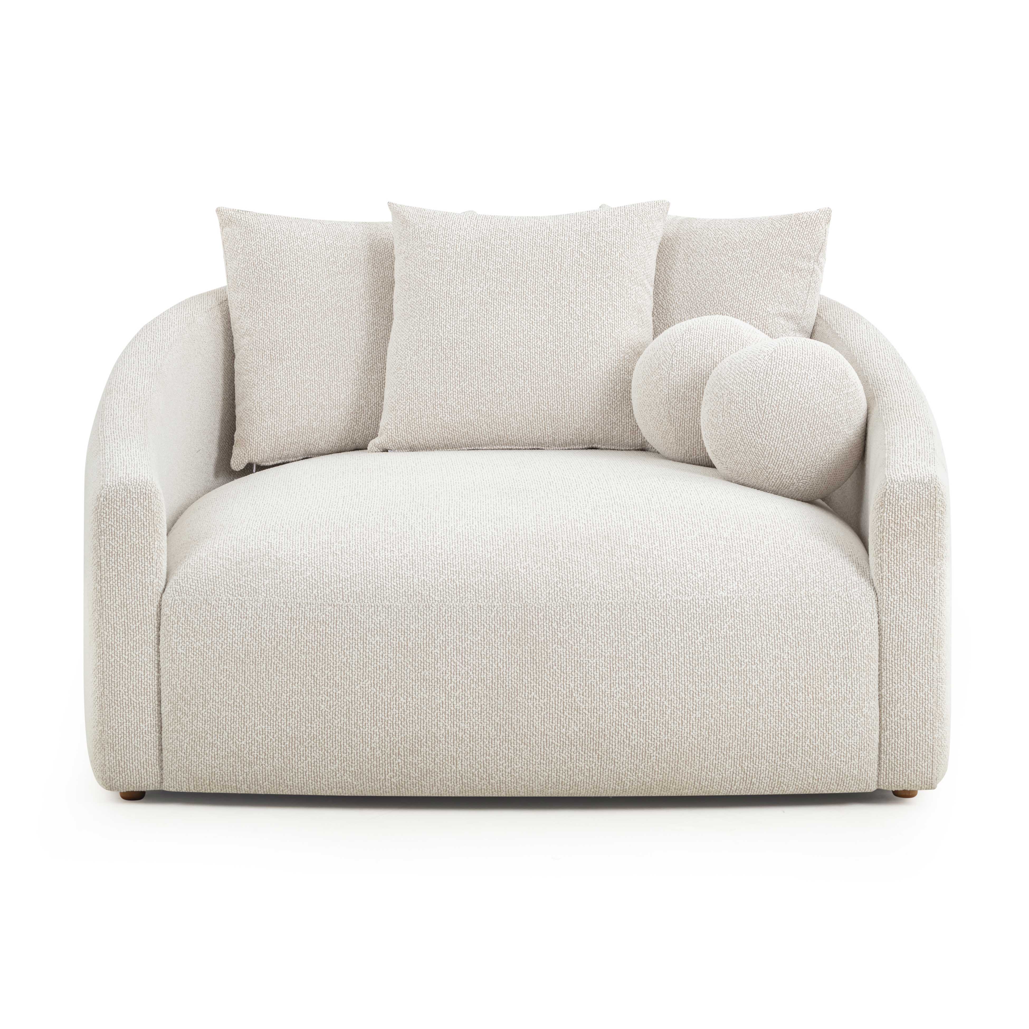 Hanim 54" Performance Boucle Daybed