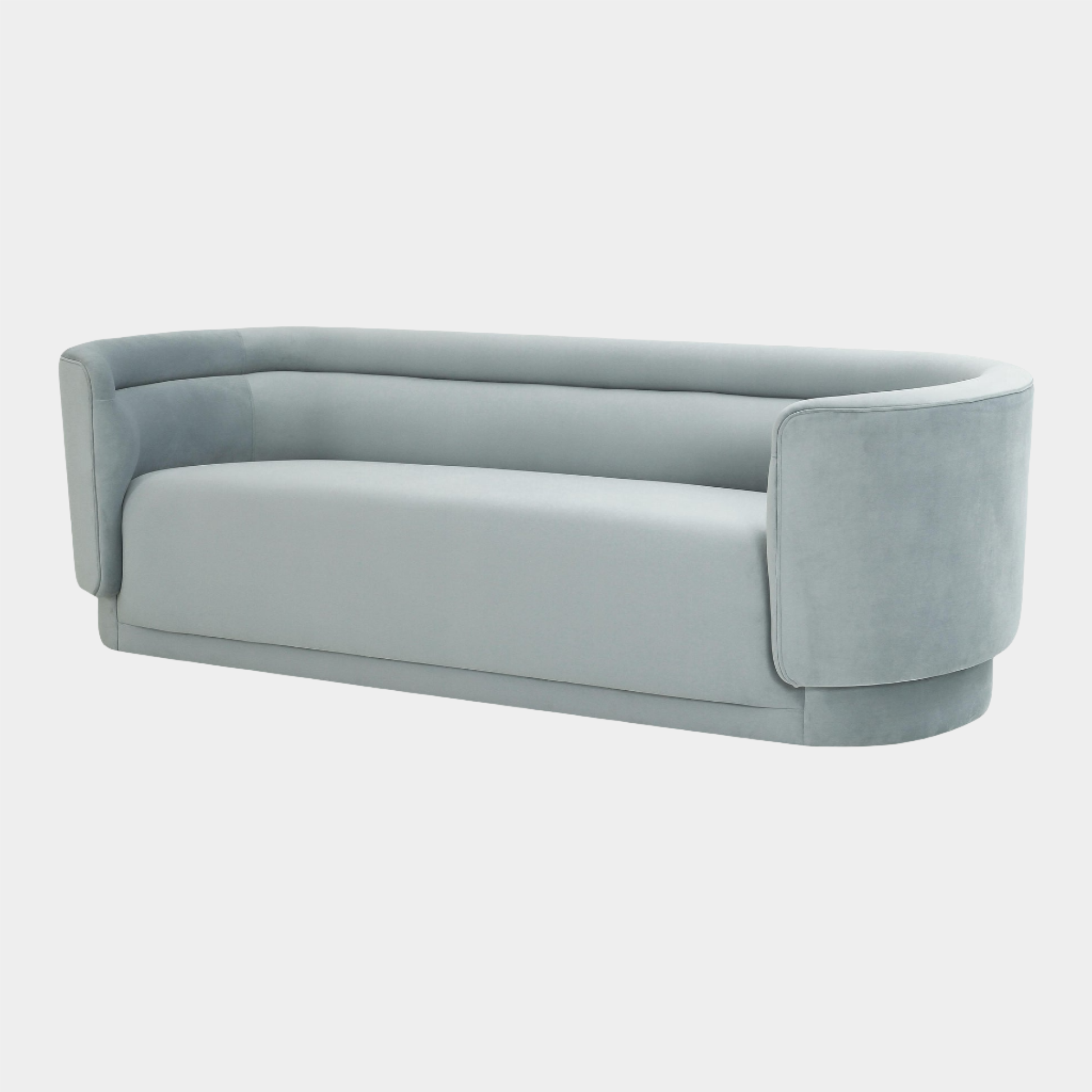 Macie Sea Blue Velvet Sofa