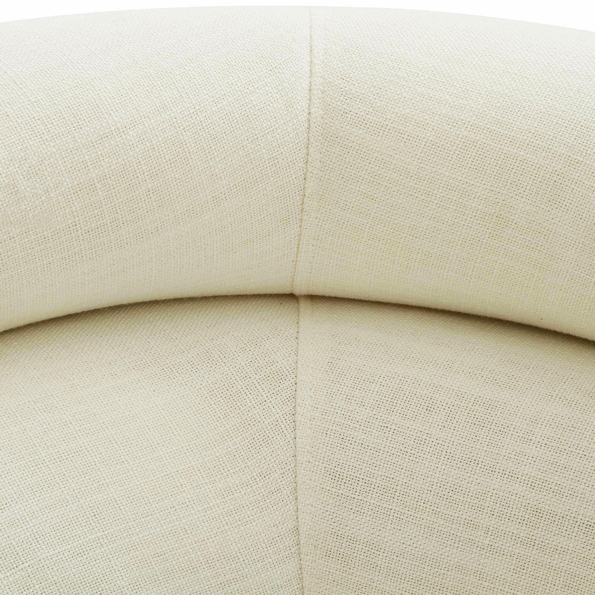 Macie Cream Linen Sofa