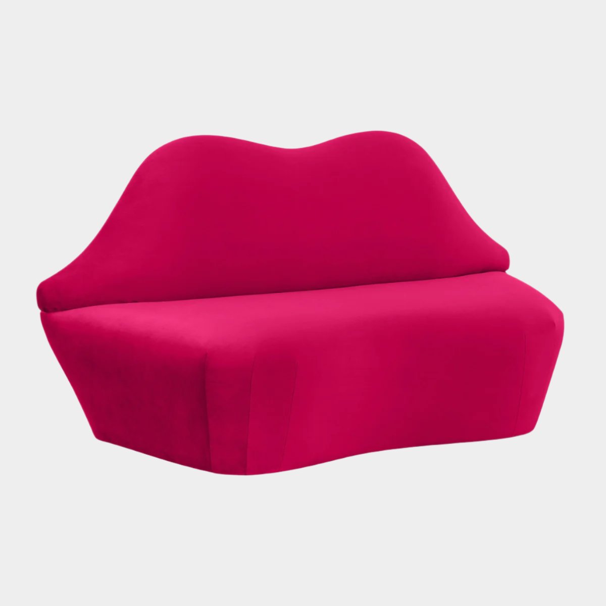 Lips Velvet Settee