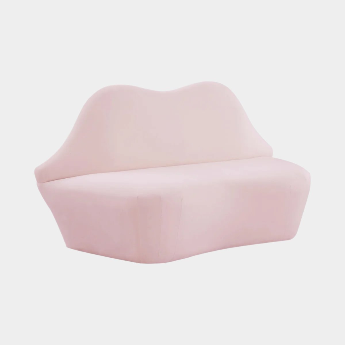 Lips Velvet Settee