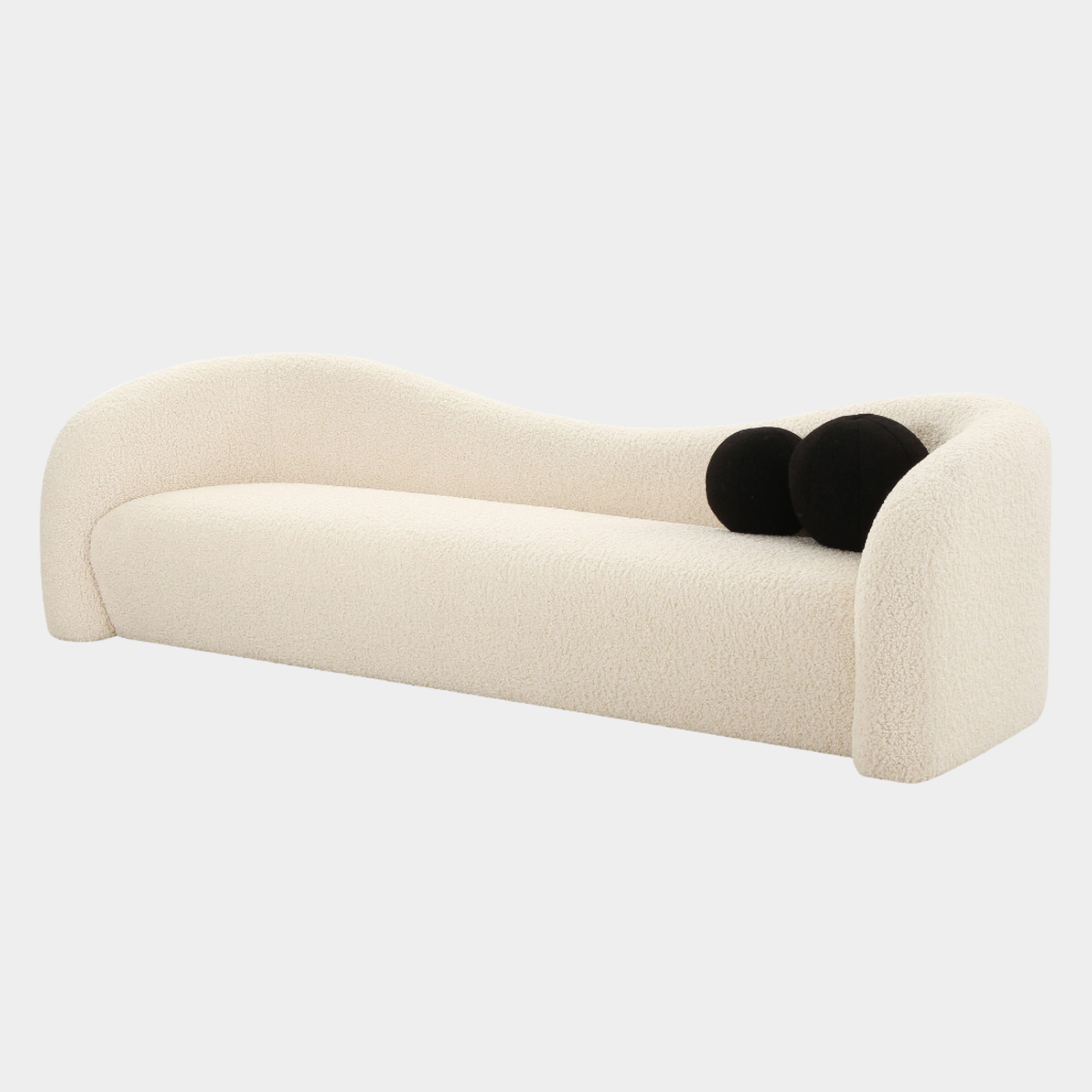 Leonie Faux Shearling Sofa