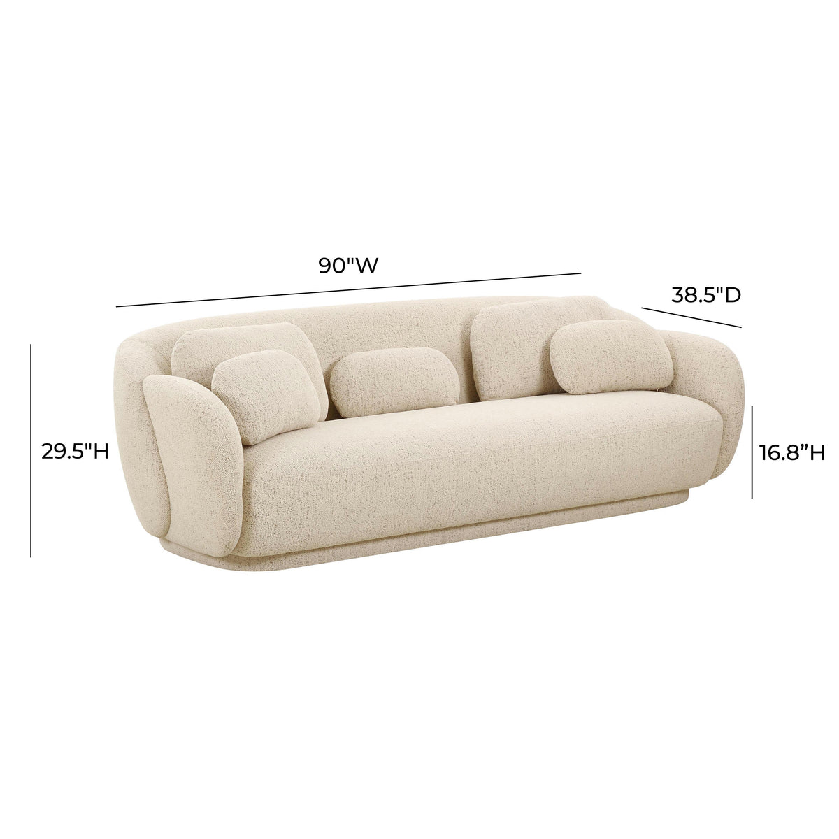 Misty 90" Sofa