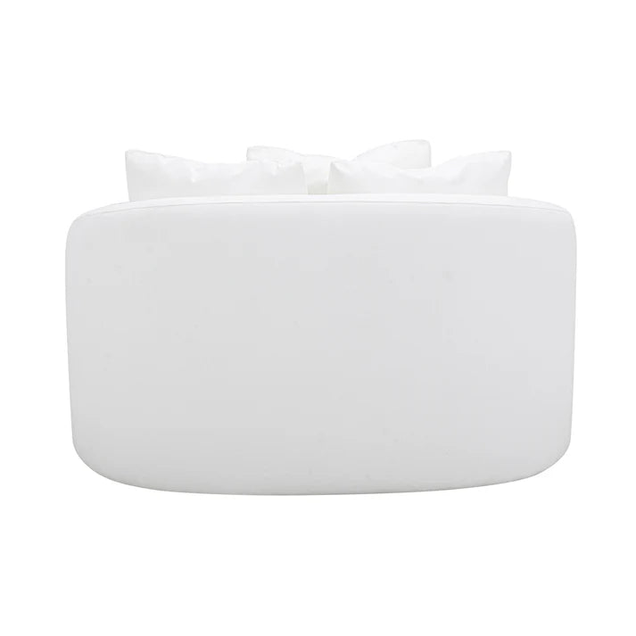 Lit de repos en lin crème Hanim