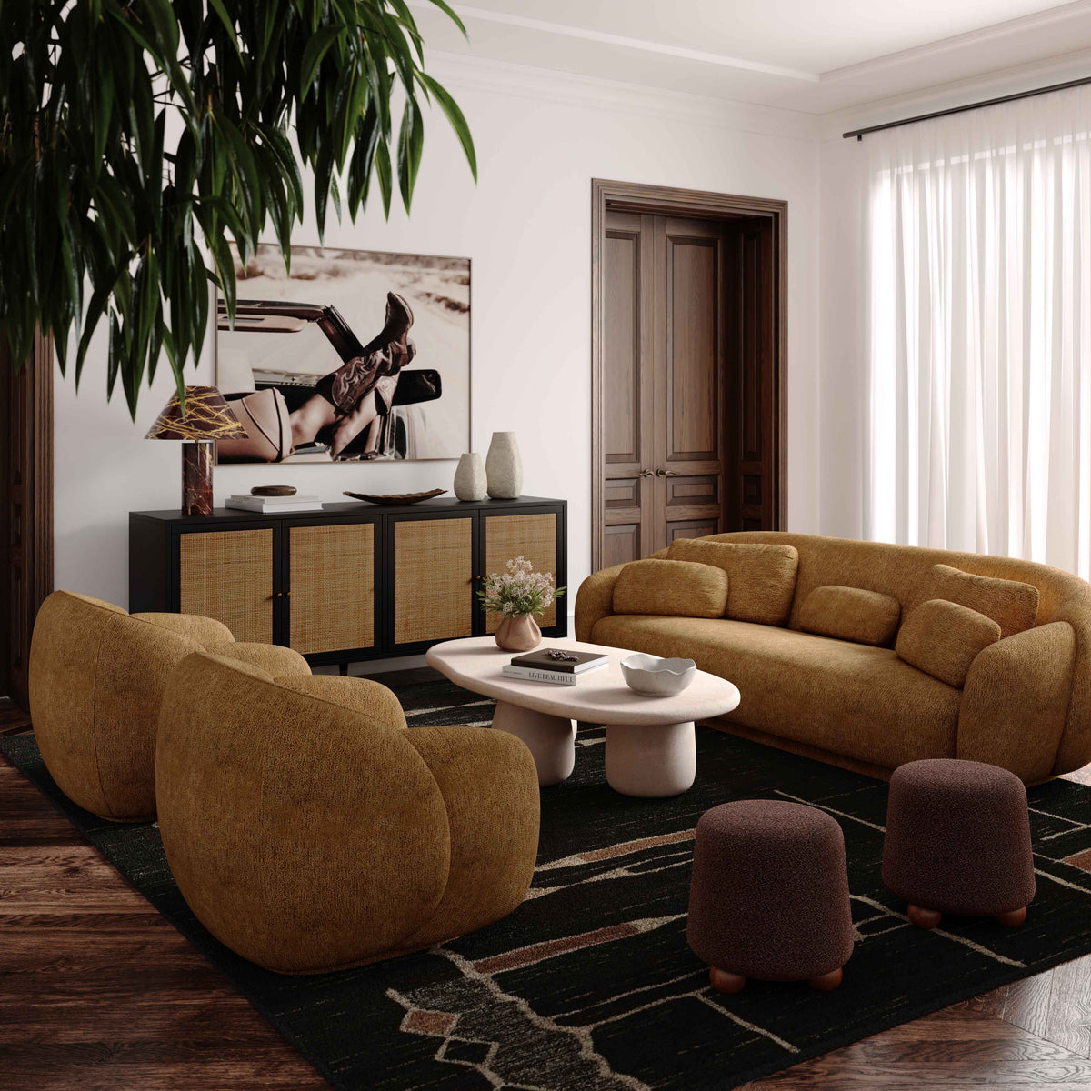 Misty 90" Sofa