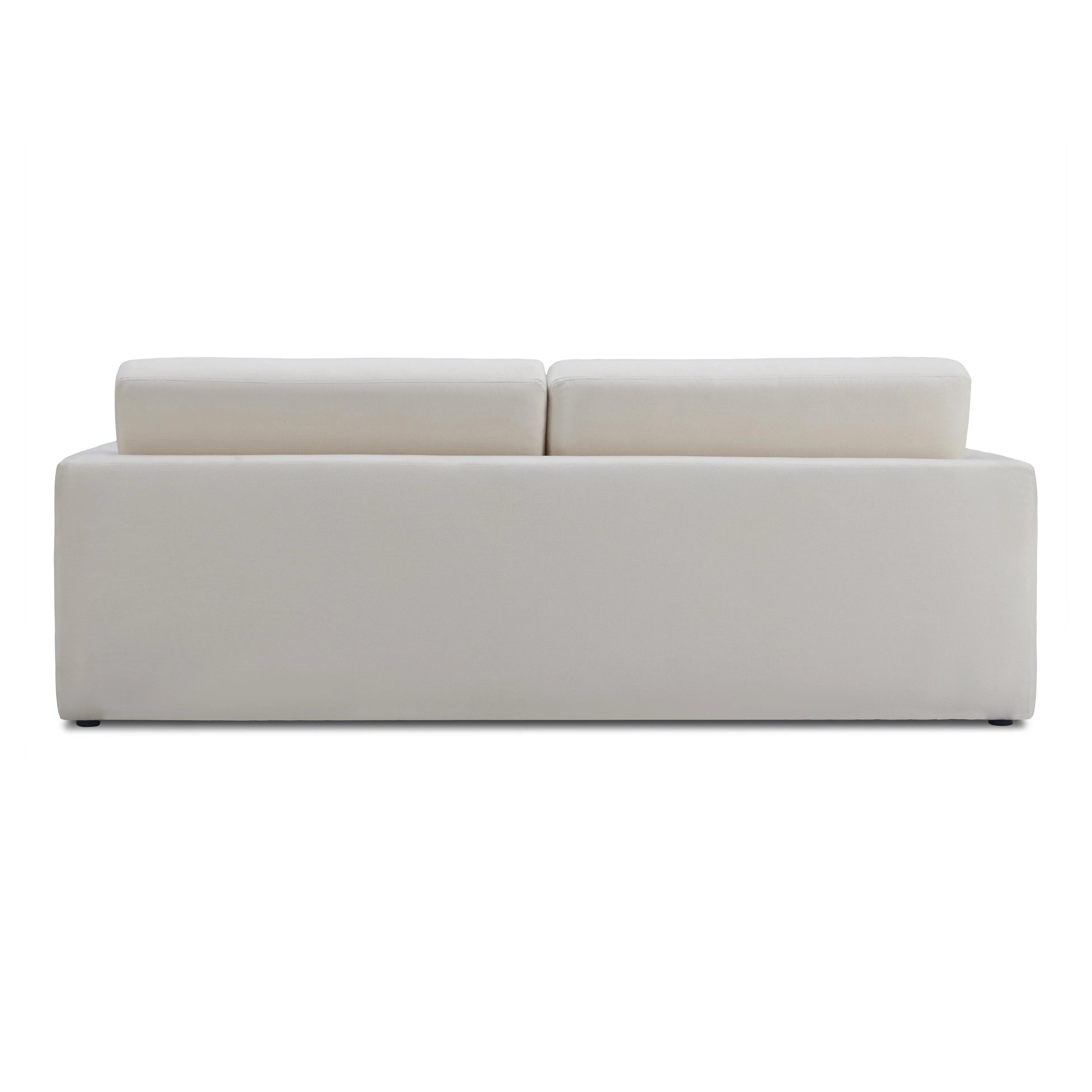 Ryan 91" Cream Upcycled Performance Linen Sofa Bed