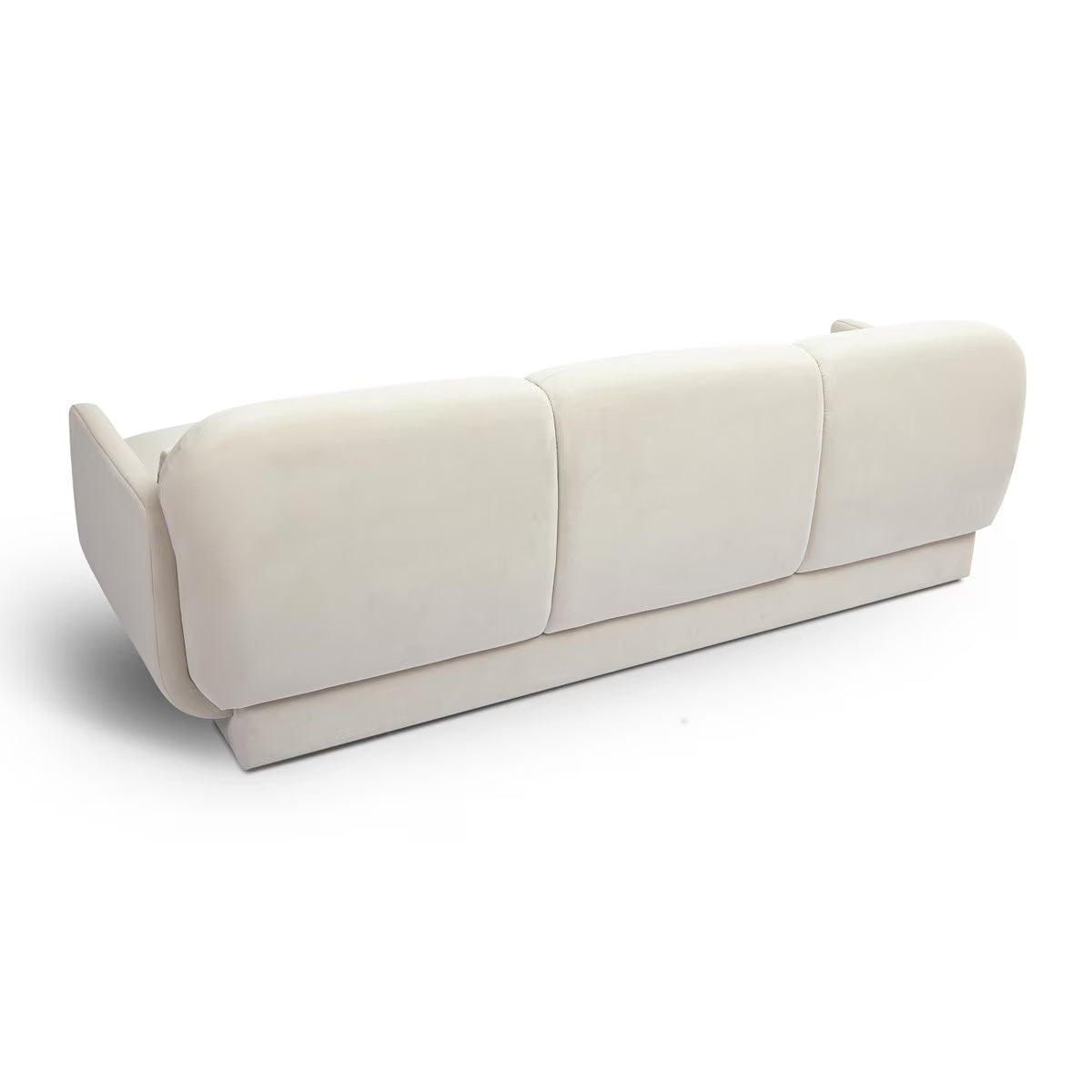 Azalea Cream Velvet Sofa