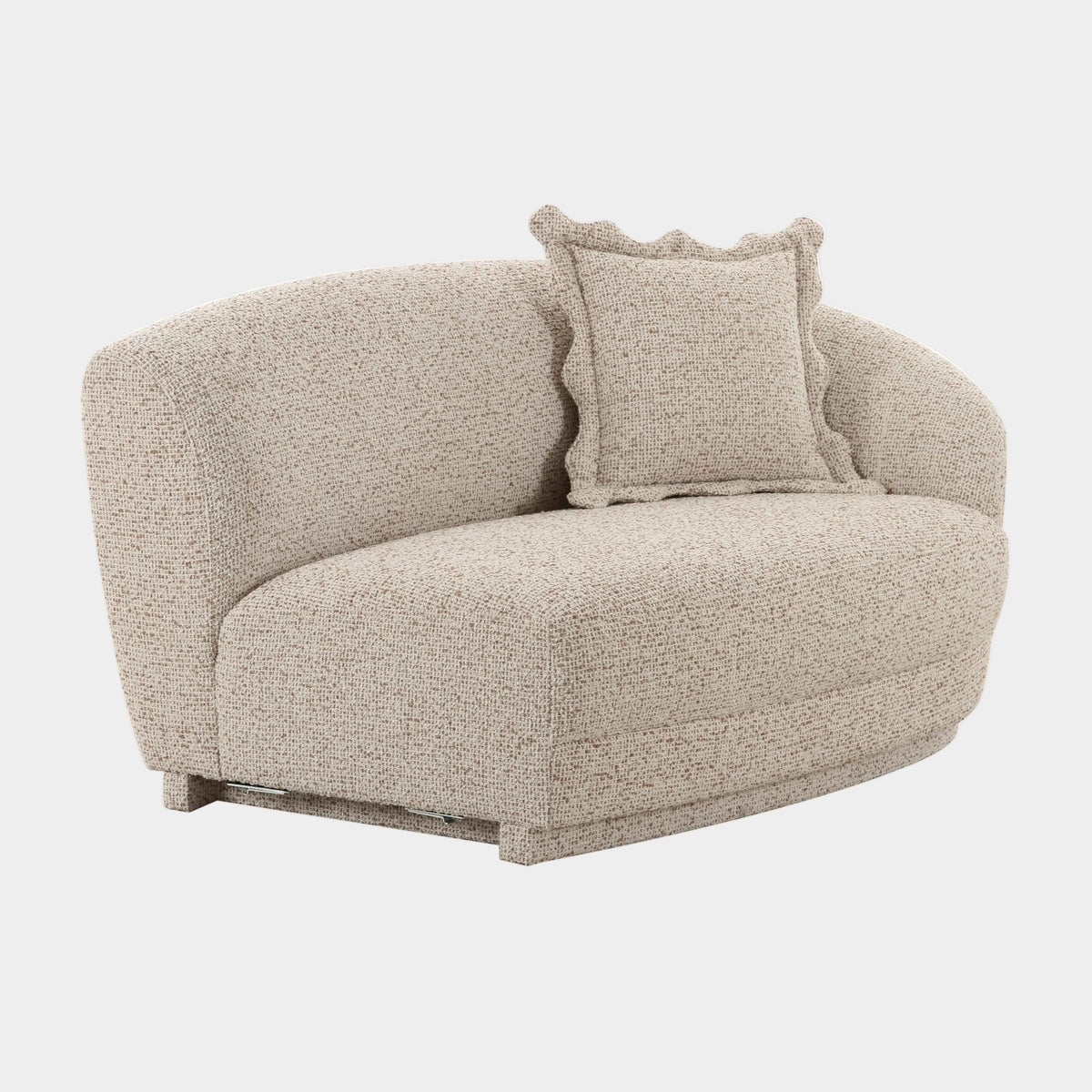 Marion 60" Two-Tone Textured Performance Boucle Loveseat