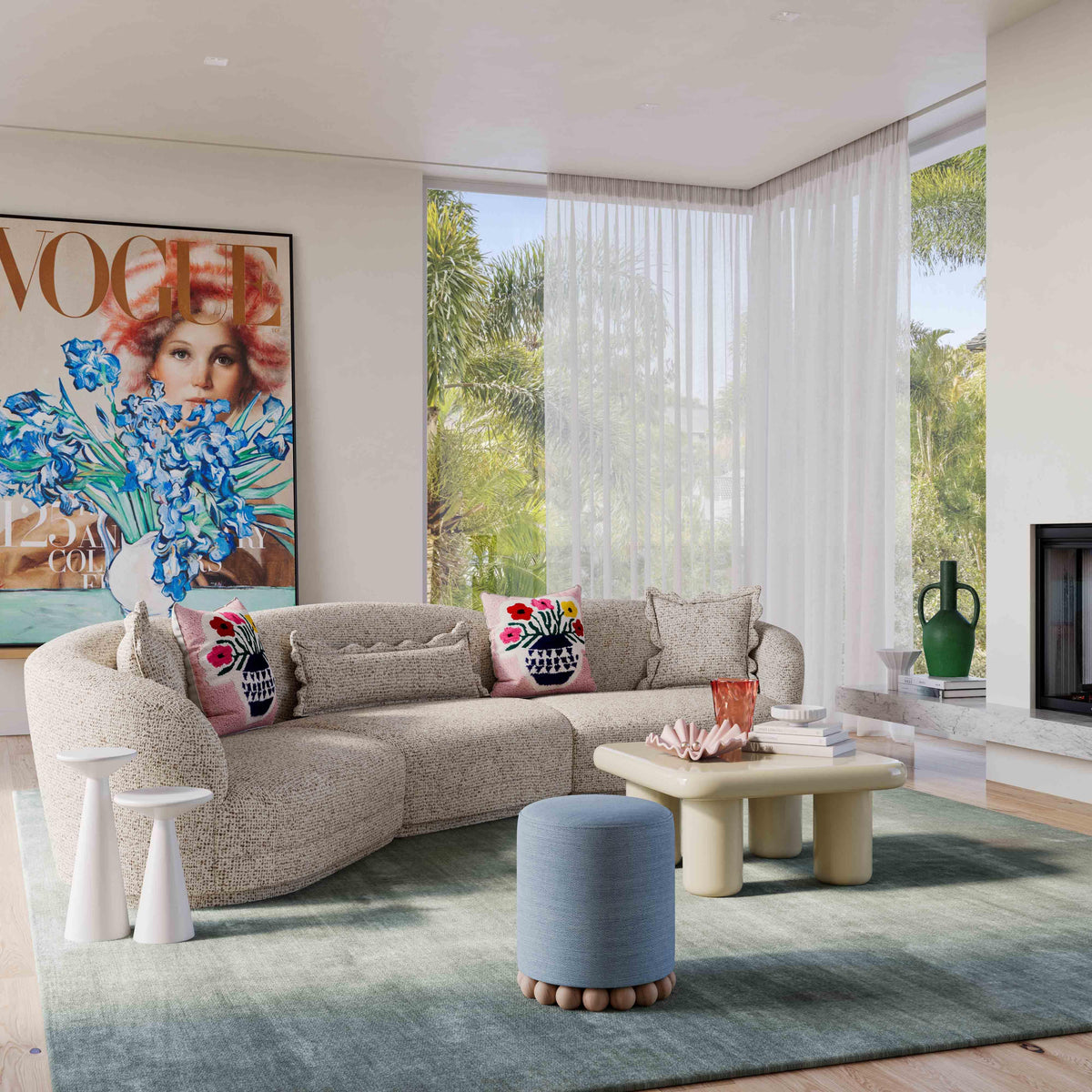 Marion Two Tone Sectional