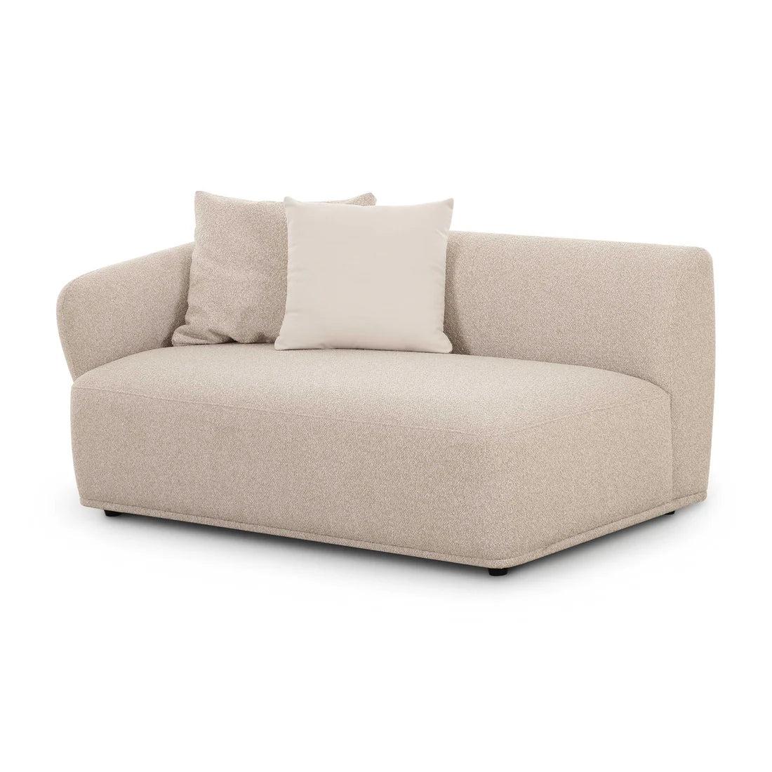 Sylvie Cream Boucle Arm 2-Seater Loveseat