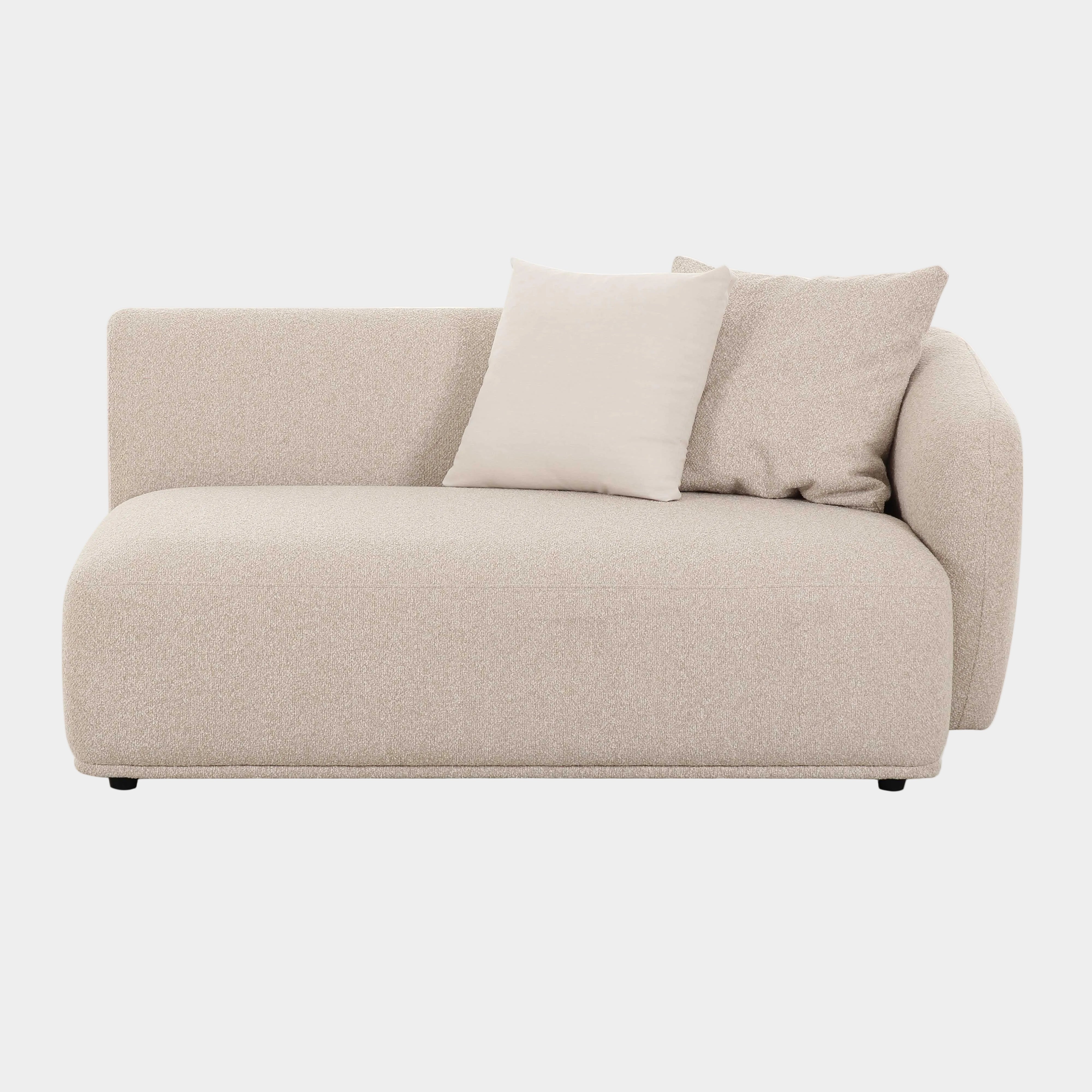 Sylvie 59" Cream Performance Boucle Arm Loveseat