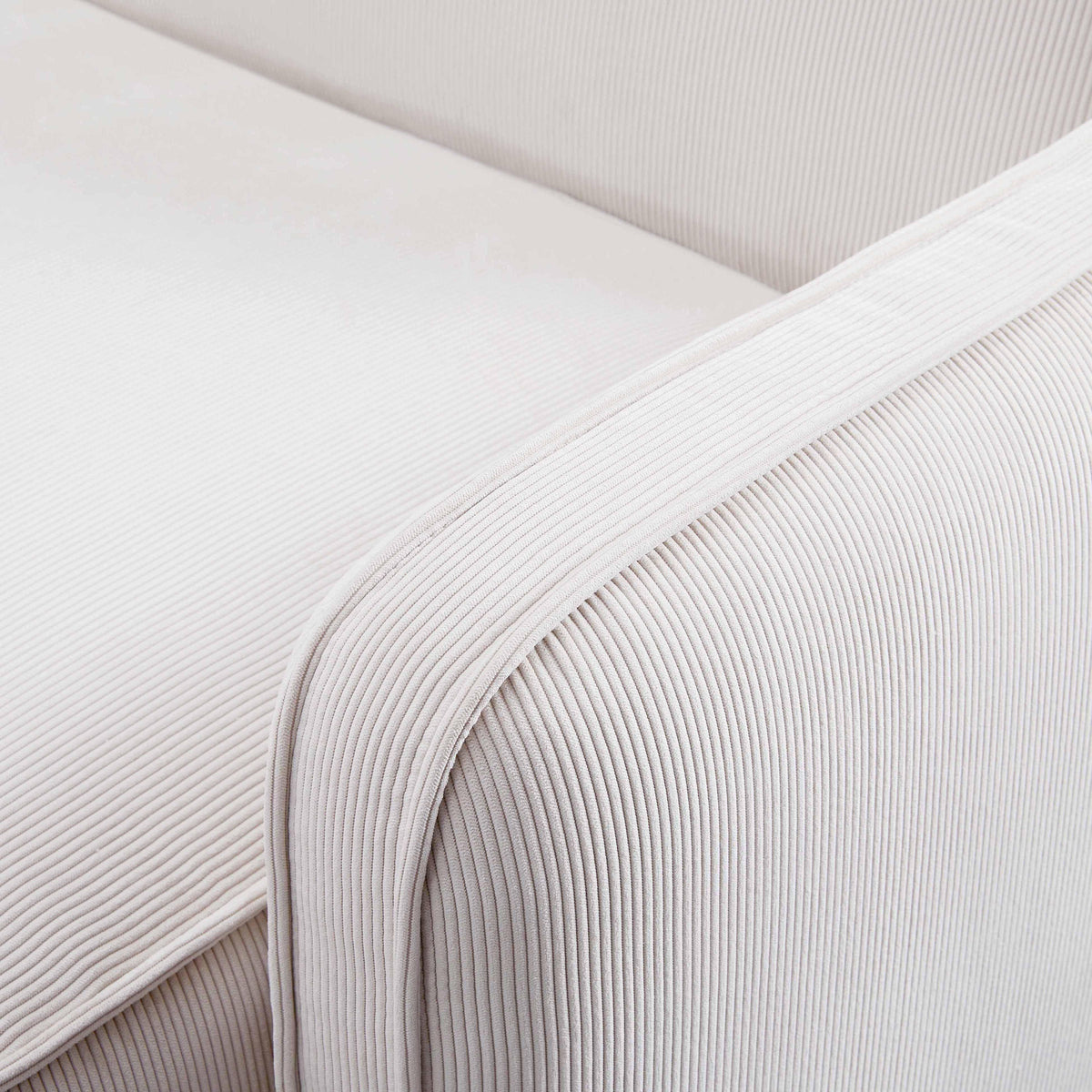 Travie Performance Corduroy Velvet RAF Corner Chair