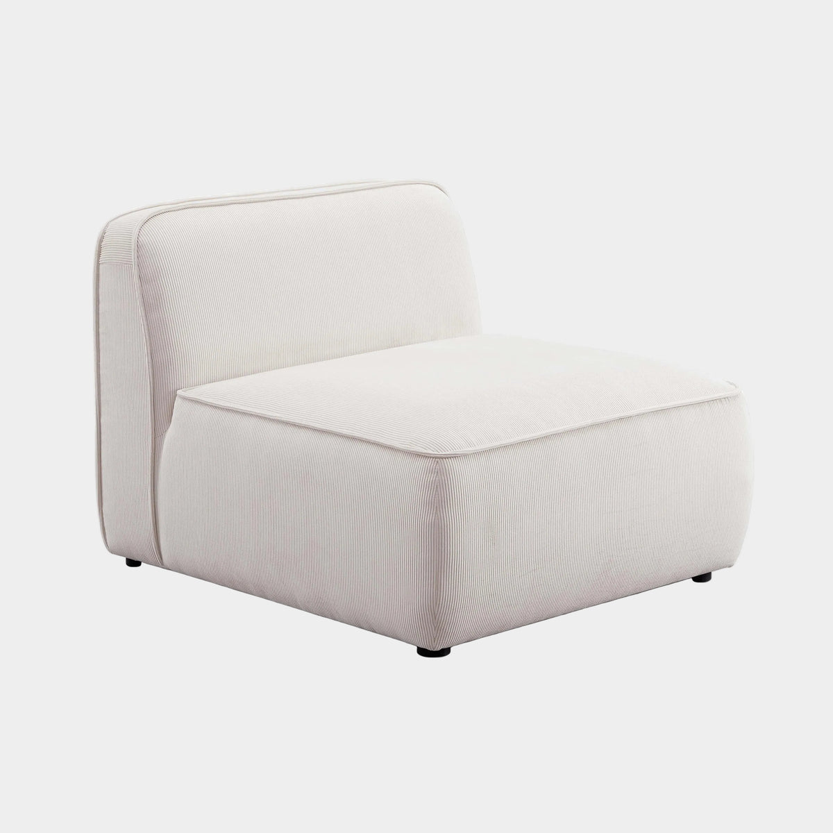 Travie Performance Corduroy Velvet Armless Chair
