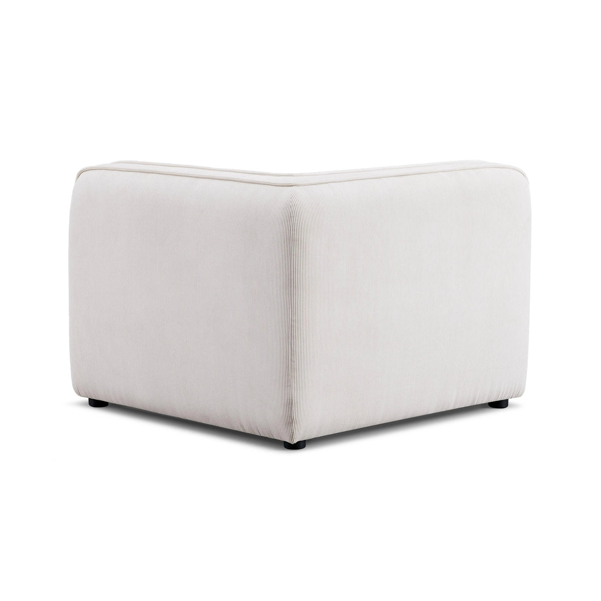 Travie Performance Corduroy Velvet Corner Chair
