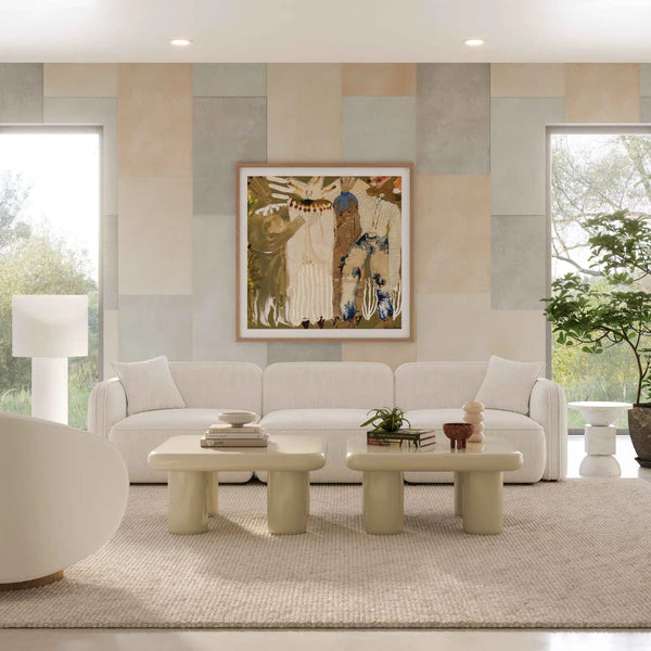 Travie Performance Corduroy Velvet Modular Sofa