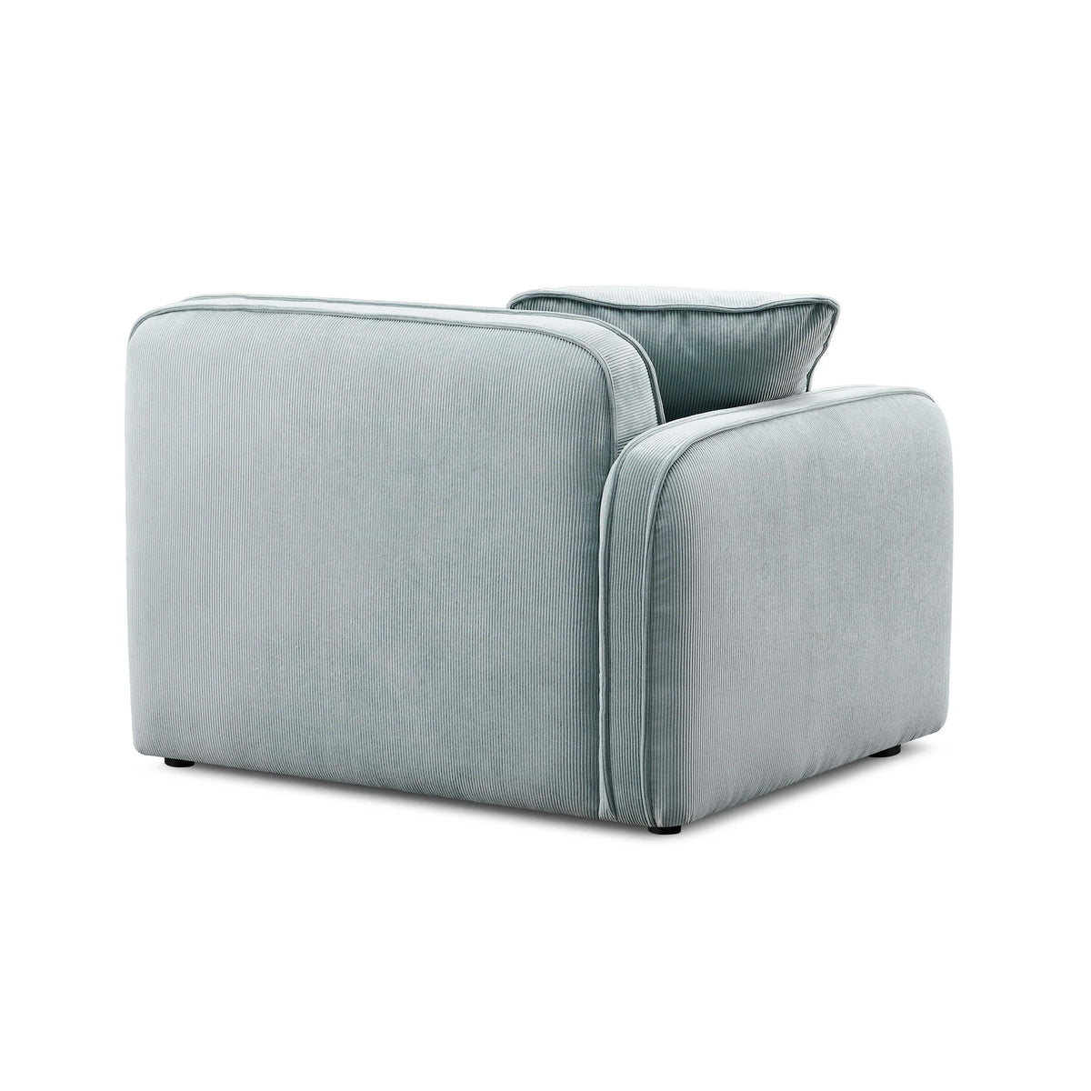 Travie Performance Corduroy Velvet LAF Corner Chair