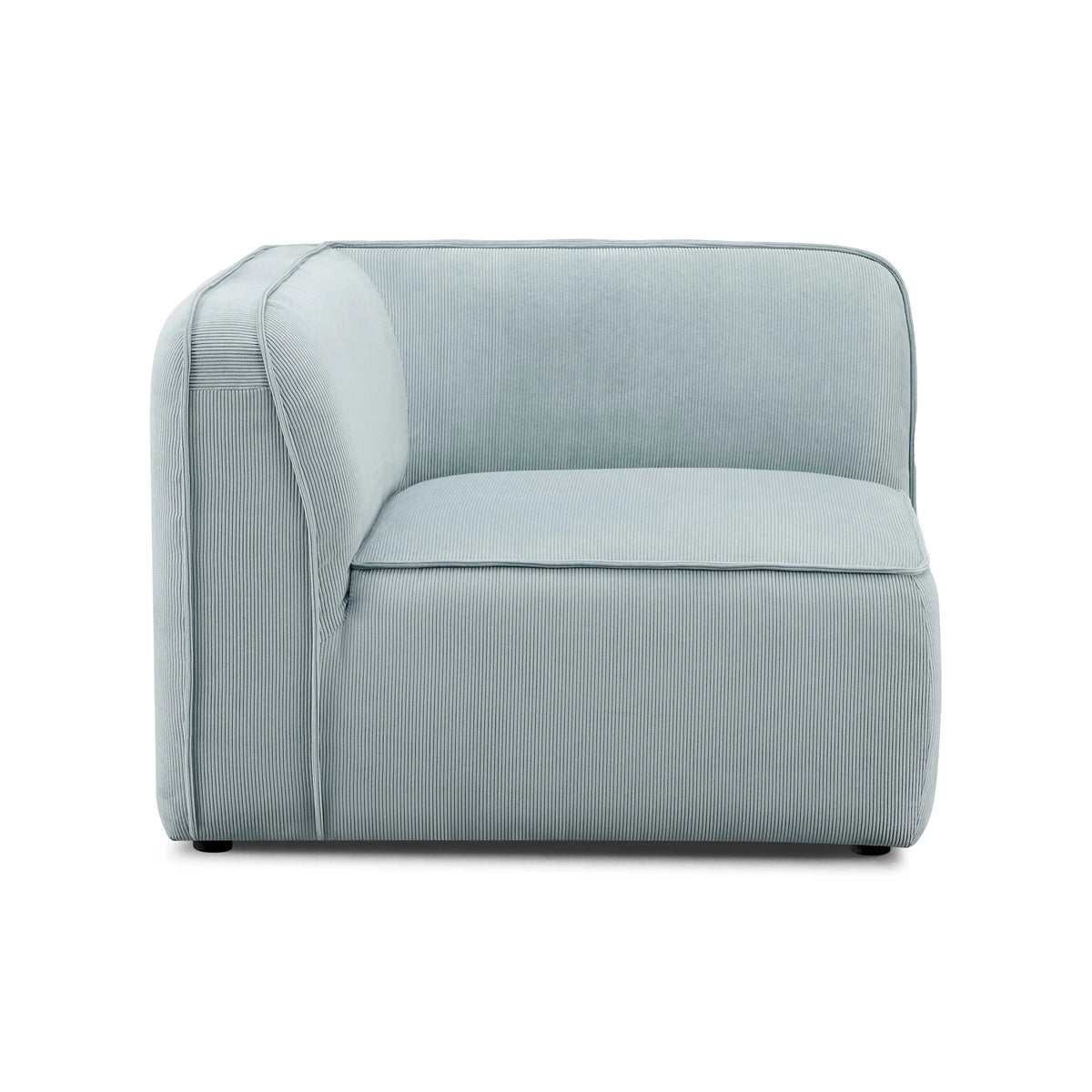 Travie Performance Corduroy Velvet Corner Chair