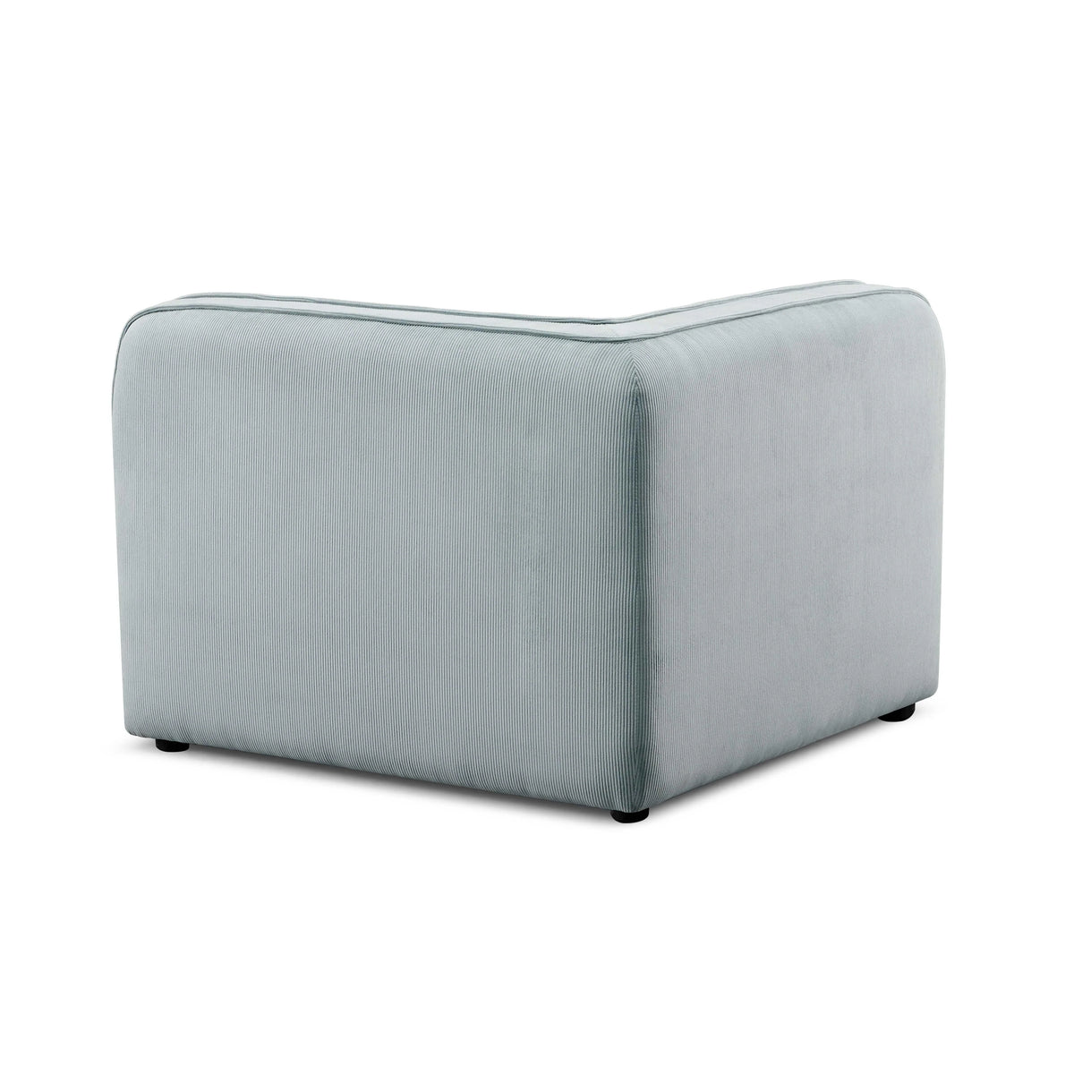 Travie Performance Corduroy Velvet Corner Chair