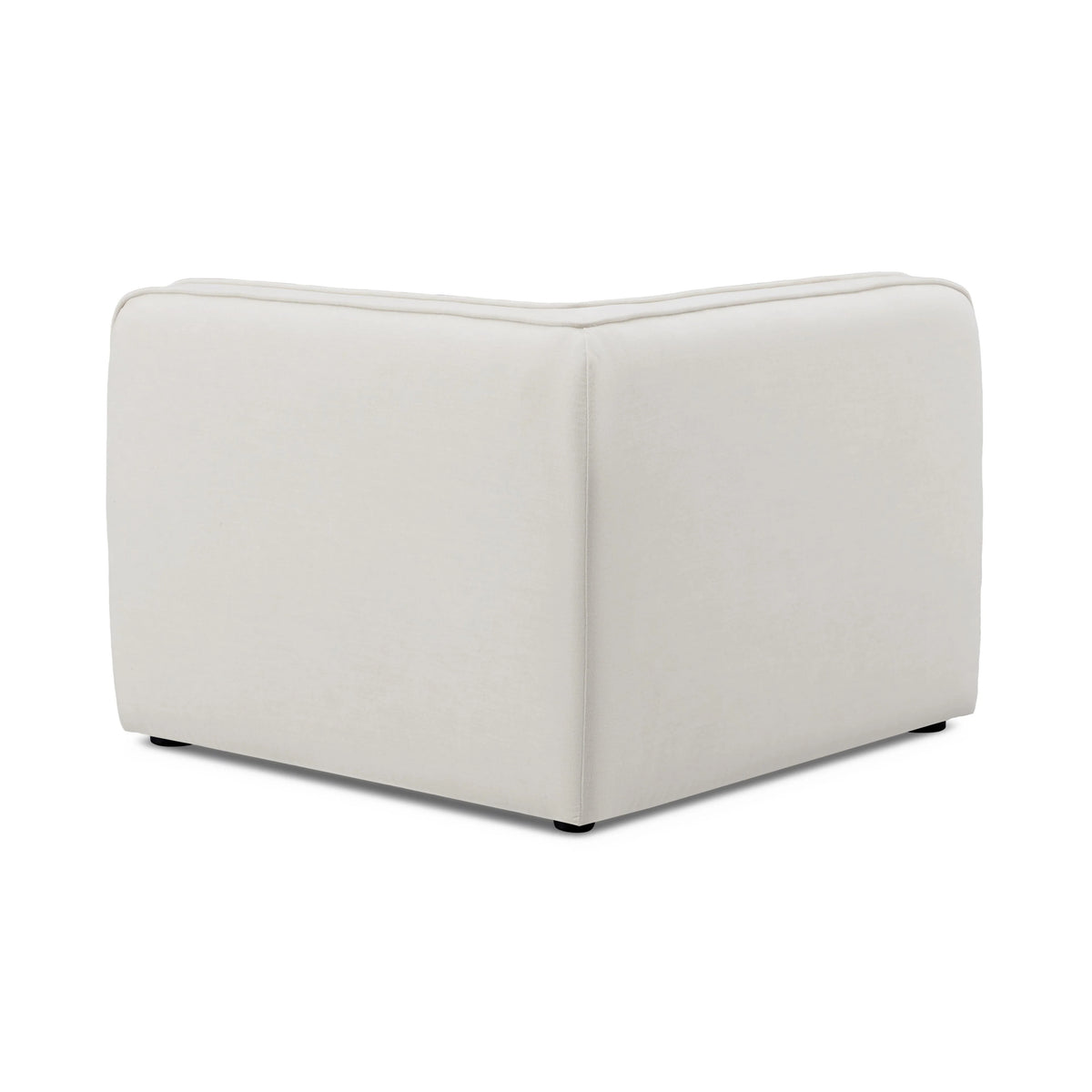 Travie Sand Upcycled Performance Linen Corner Chair