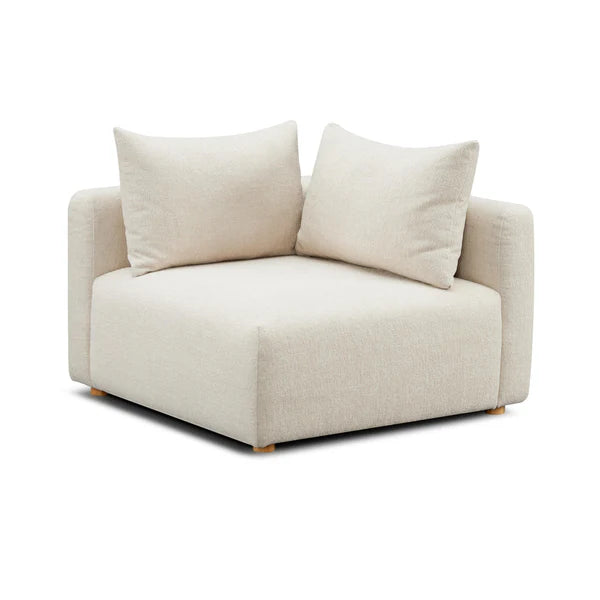 Hangover Heavy Textured Fabric Modular Corner Chair