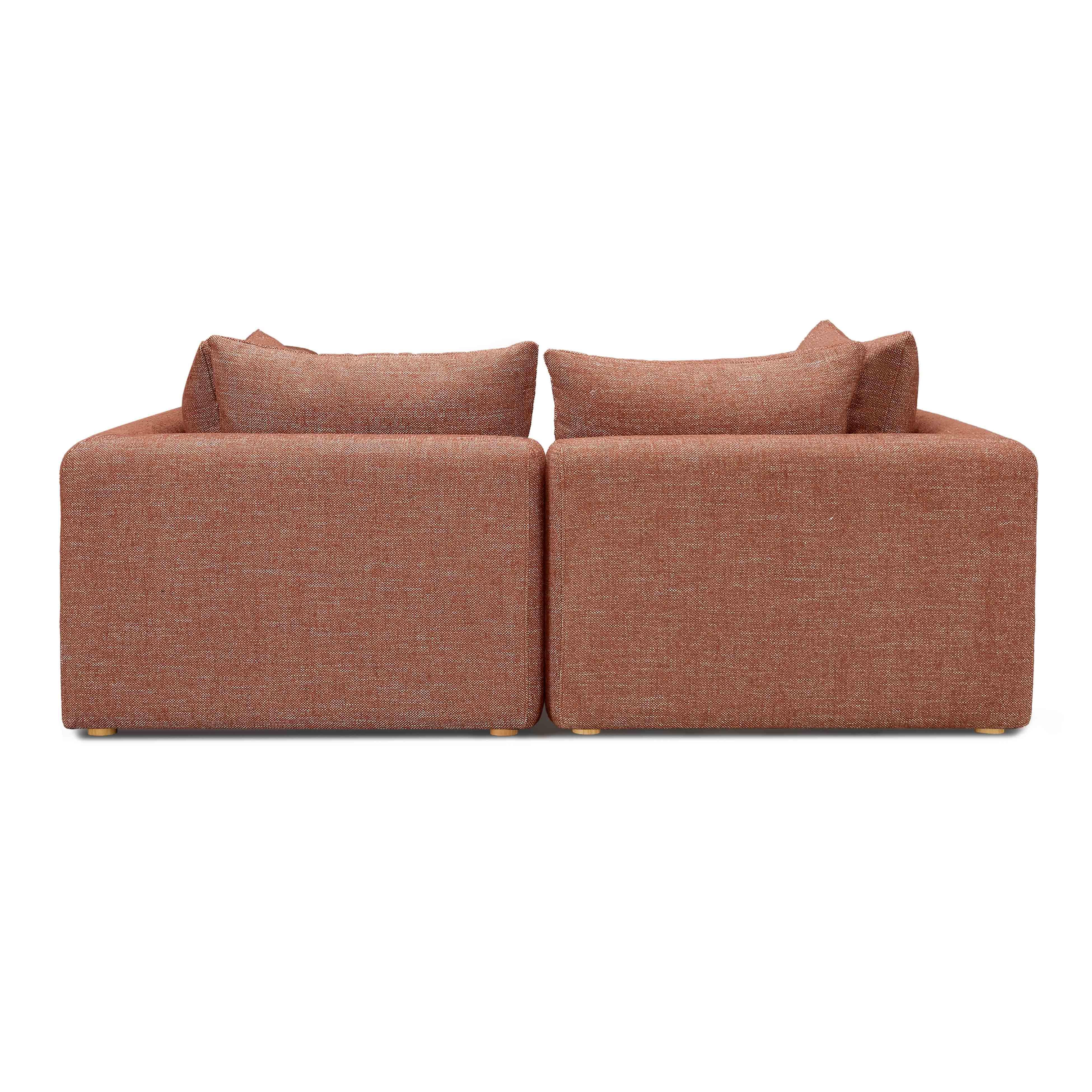 Hangover 81" Contract-Grade Textured Fabric Loveseat