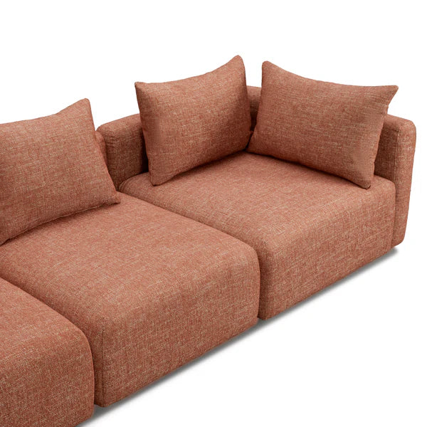Hangover Heavy Textured Fabric Sofa