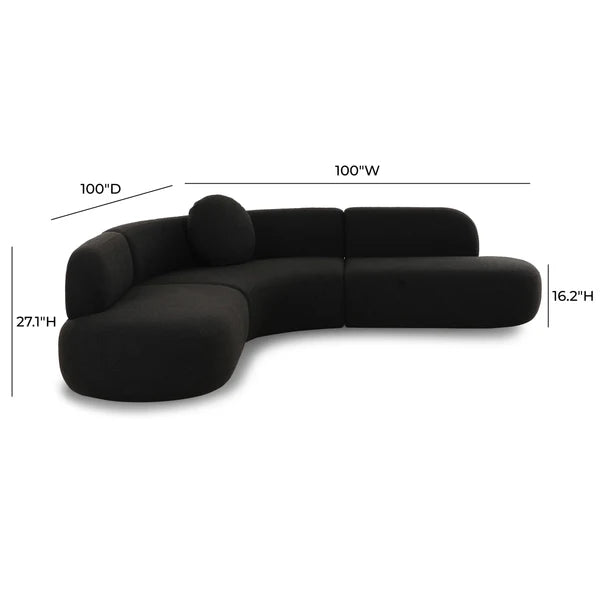 Broohah Upholstered Sectional
