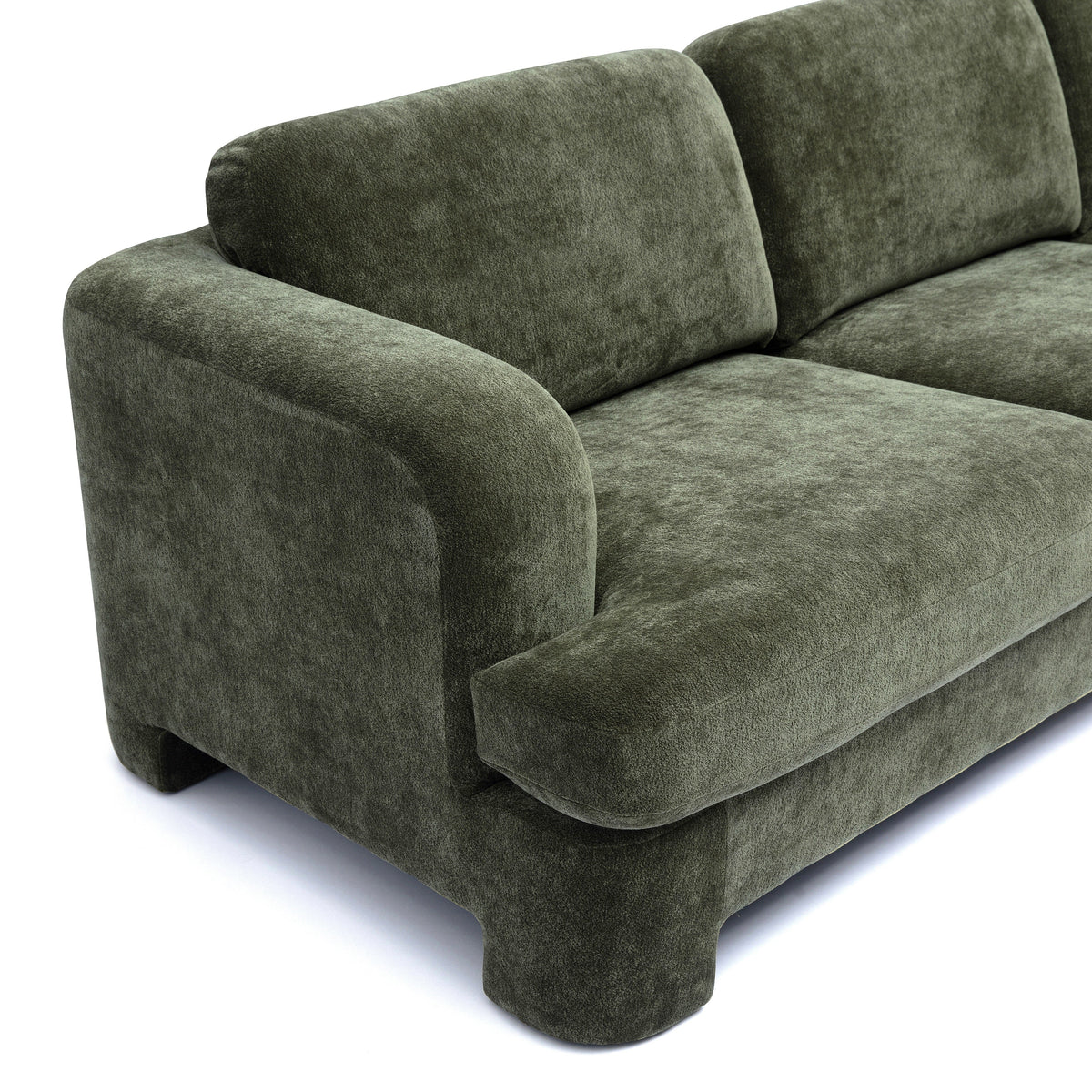 Halsey 102" Textured Fabric Sofa