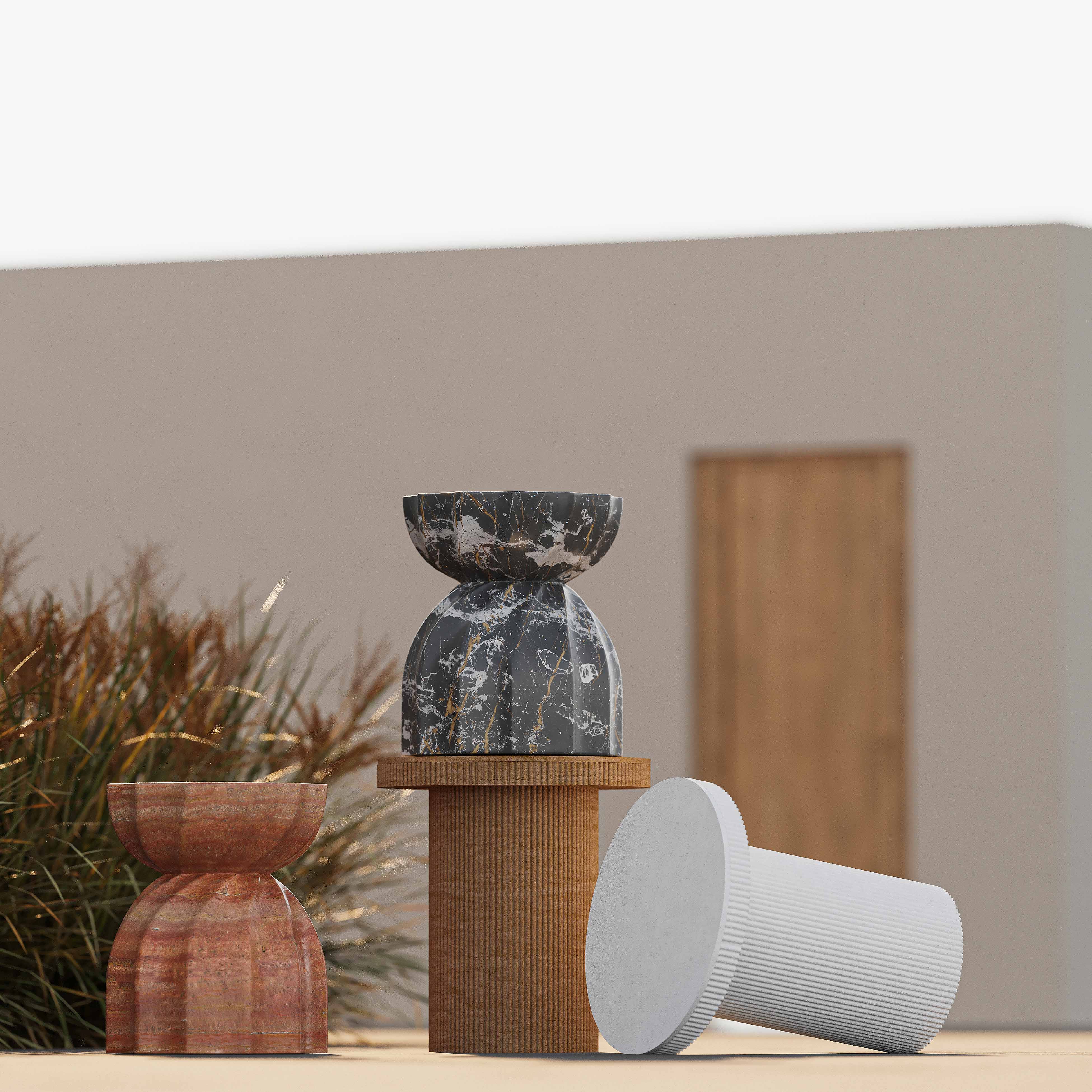 Turin Indoor / Outdoor Concrete Stool