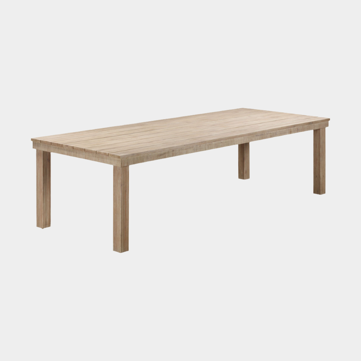 Cassie Natural Outdoor Rectangular Dining Table