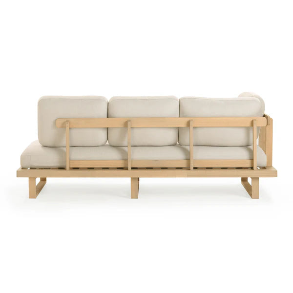 Evan Cream Outdoor L-Sectional