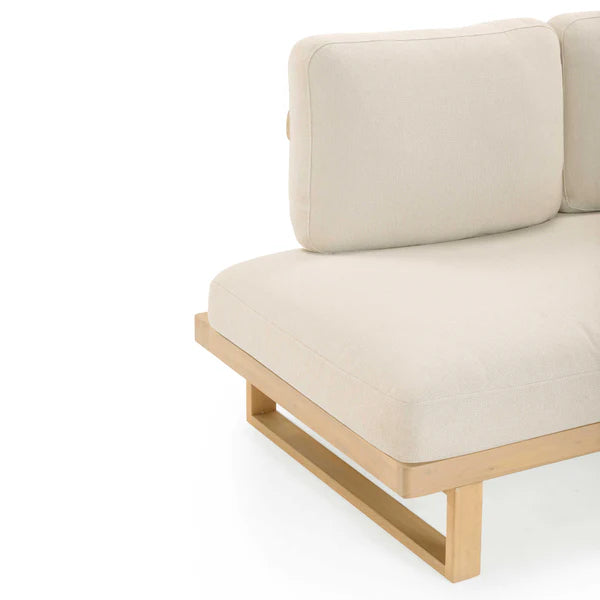 Evan Cream Outdoor L-Sectional