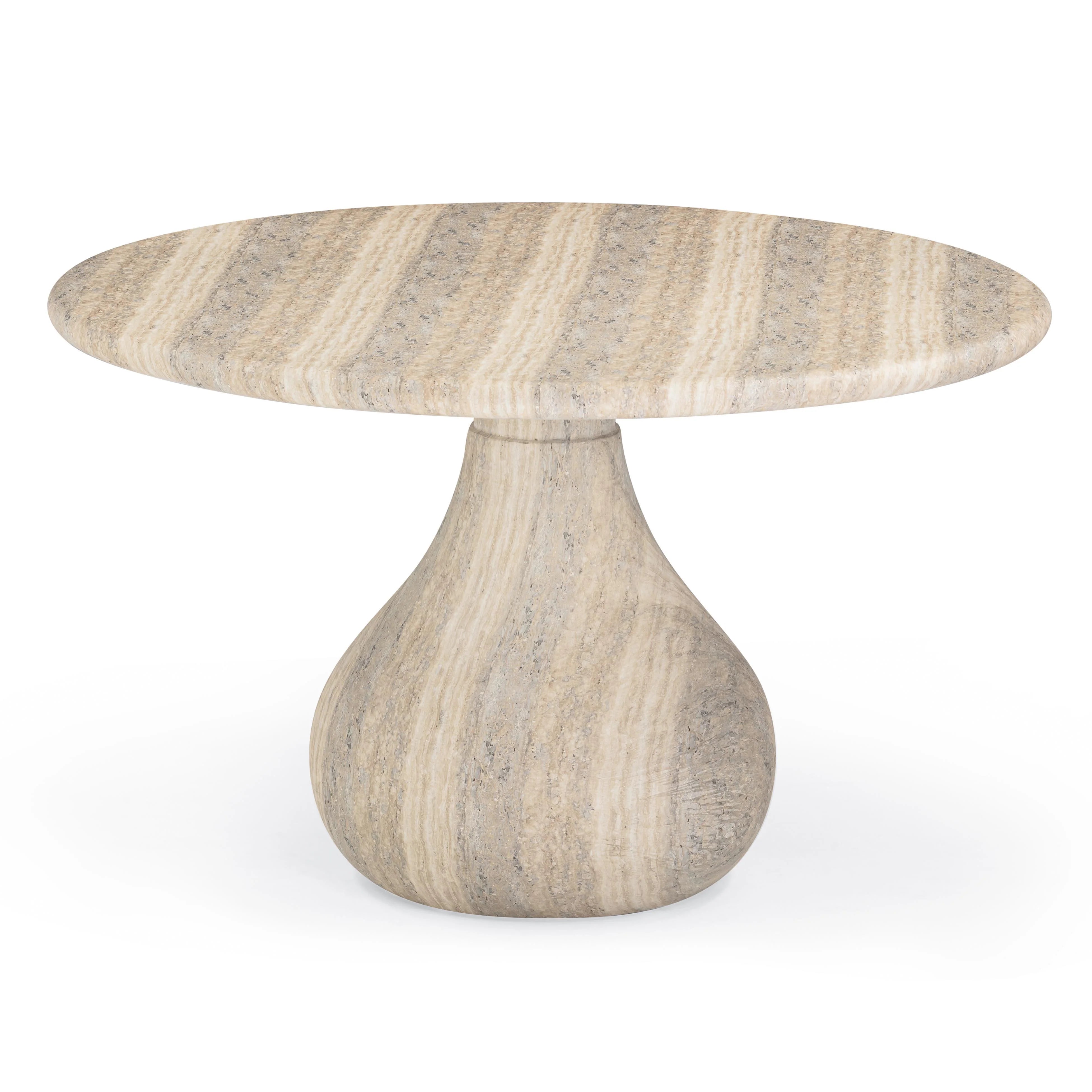 Smooch 47" Concrete Indoor/Outdoor Round Dining Table