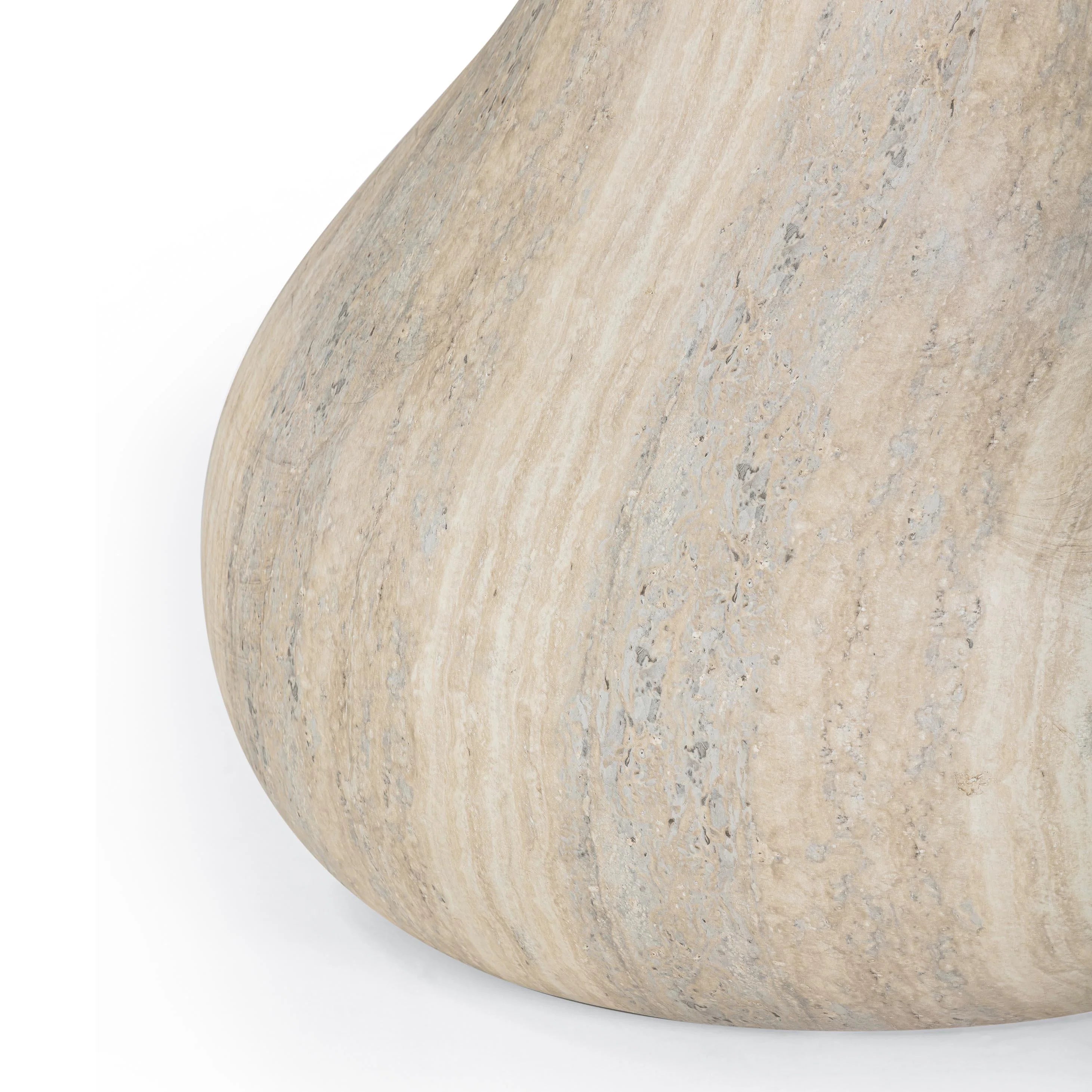 Smooch 47" Concrete Indoor/Outdoor Round Dining Table