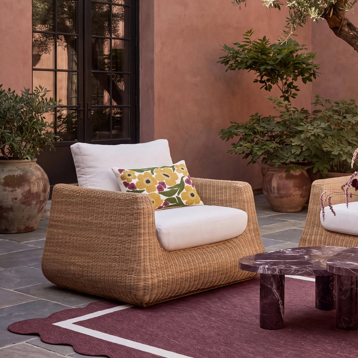 Dana Outdoor Accent Chair