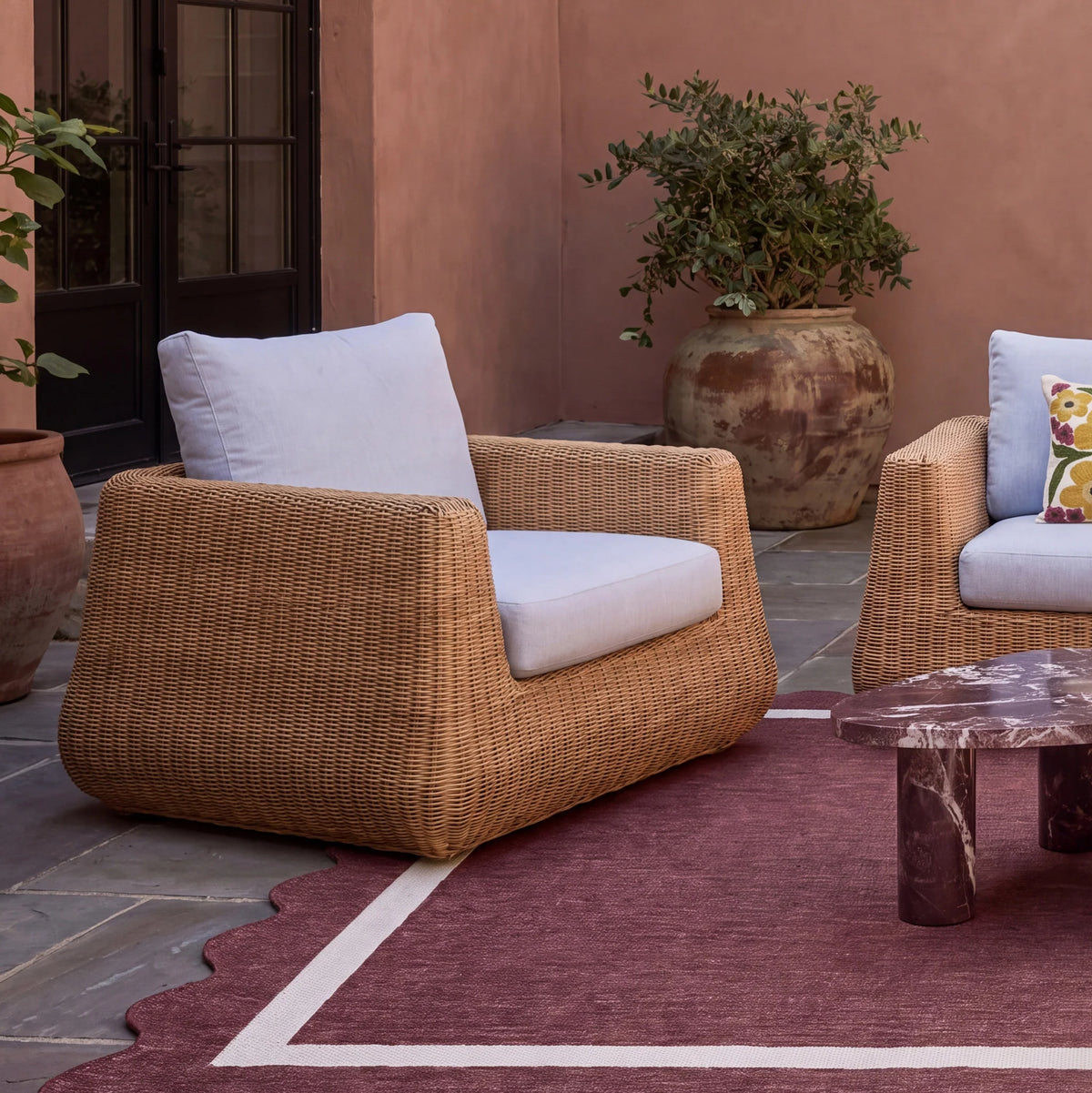 Dana Outdoor Accent Chair