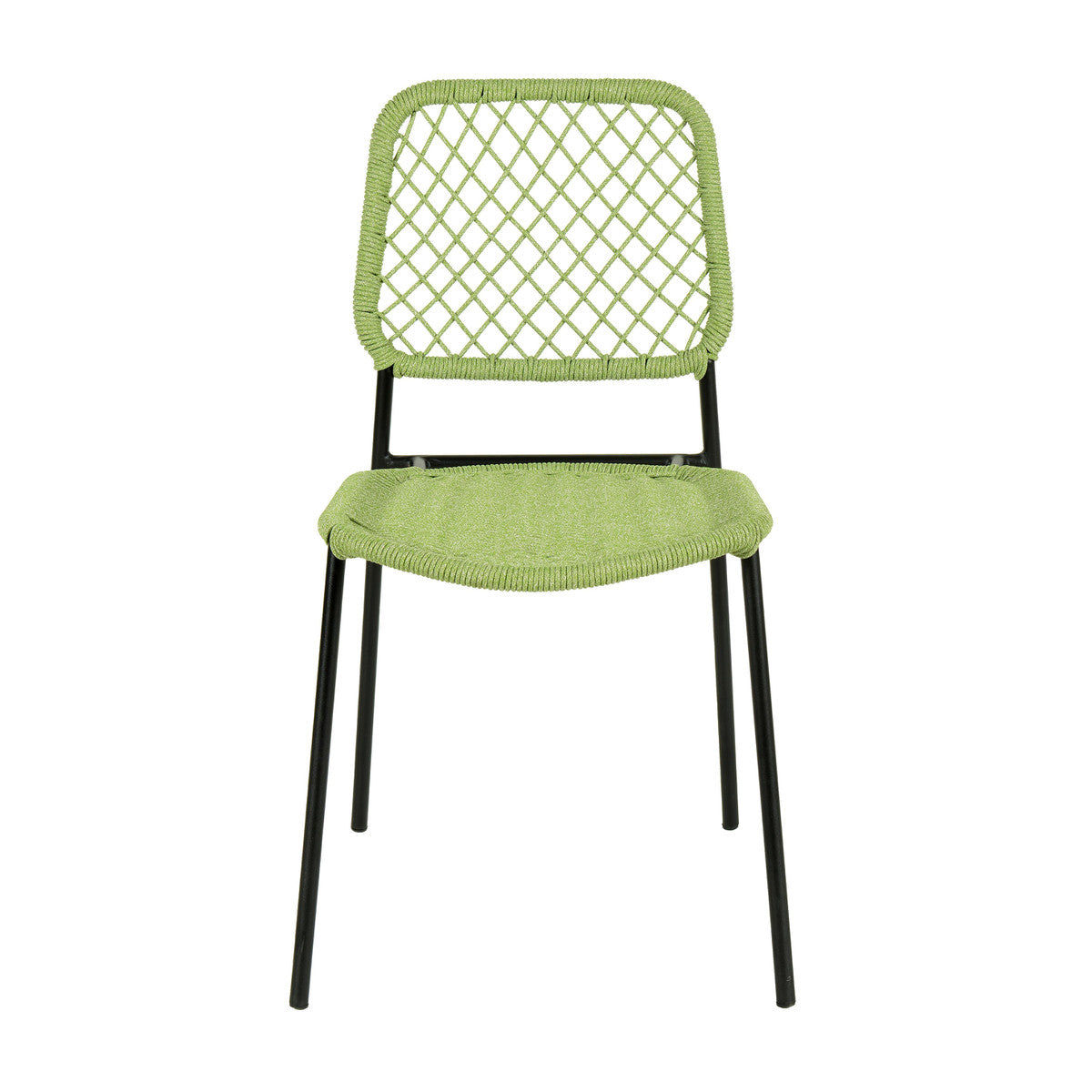 Lucy Cord Stackable Outdoor Dining Chair