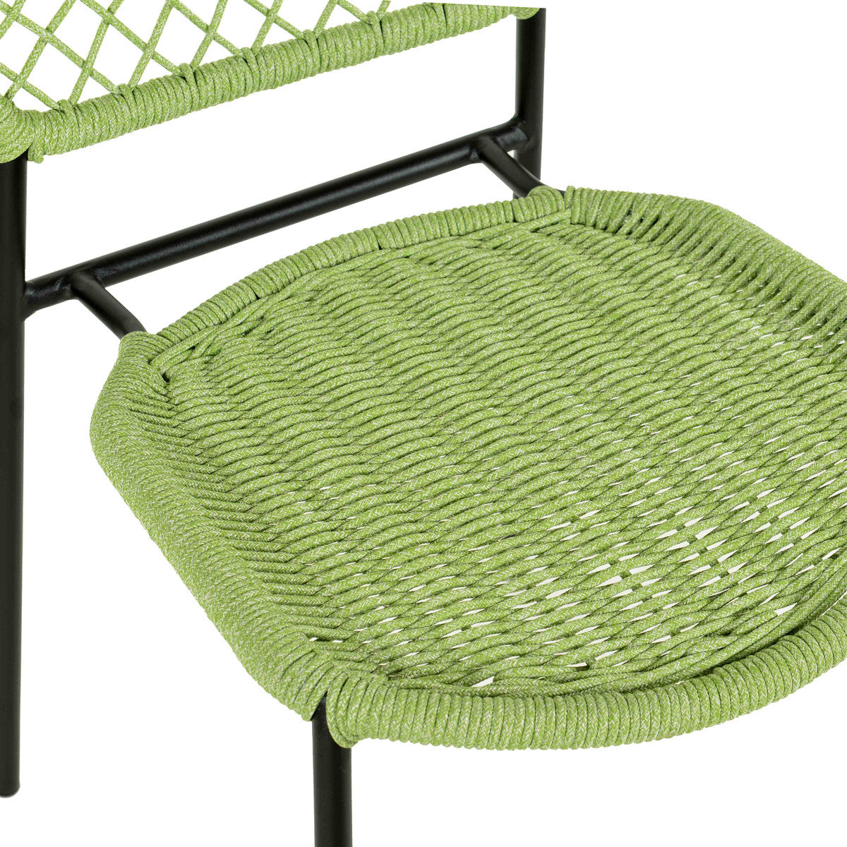 Lucy Cord Stackable Outdoor Dining Chair