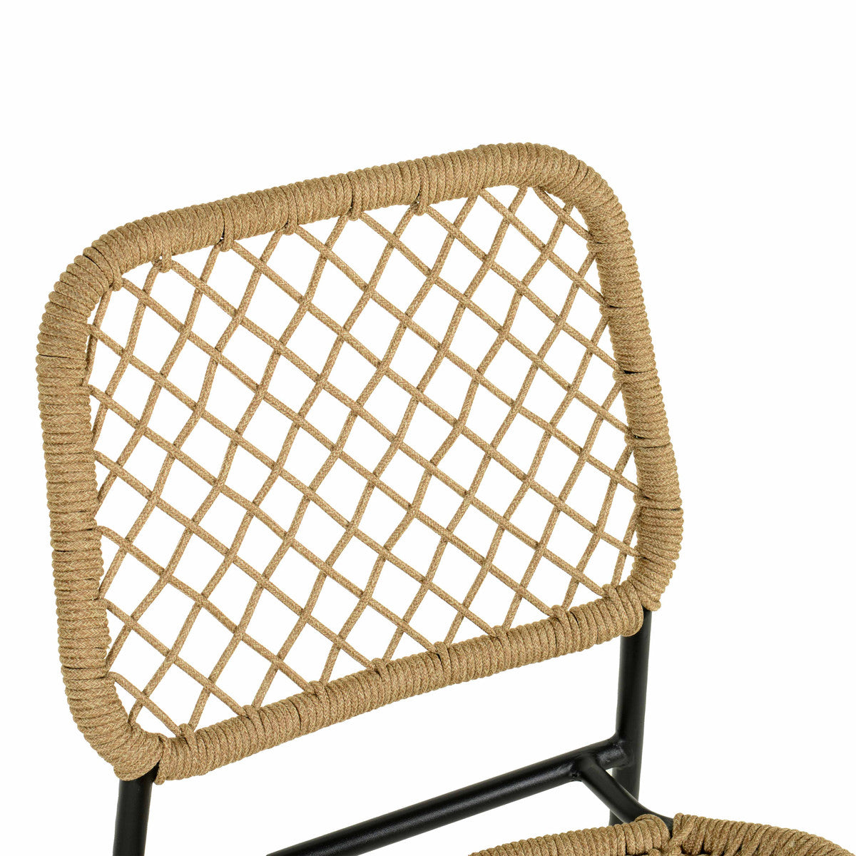 Lucy Cord Stackable Outdoor Dining Chair