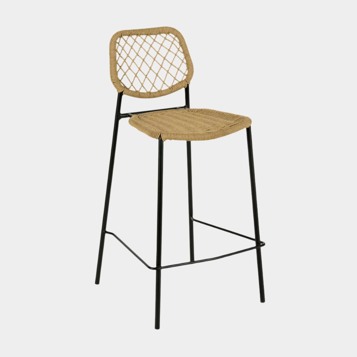 Lucy Dyed Cord Outdoor Counter Stool