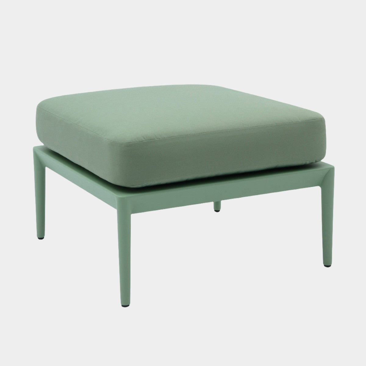 Kapri Moss Green Outdoor Ottoman