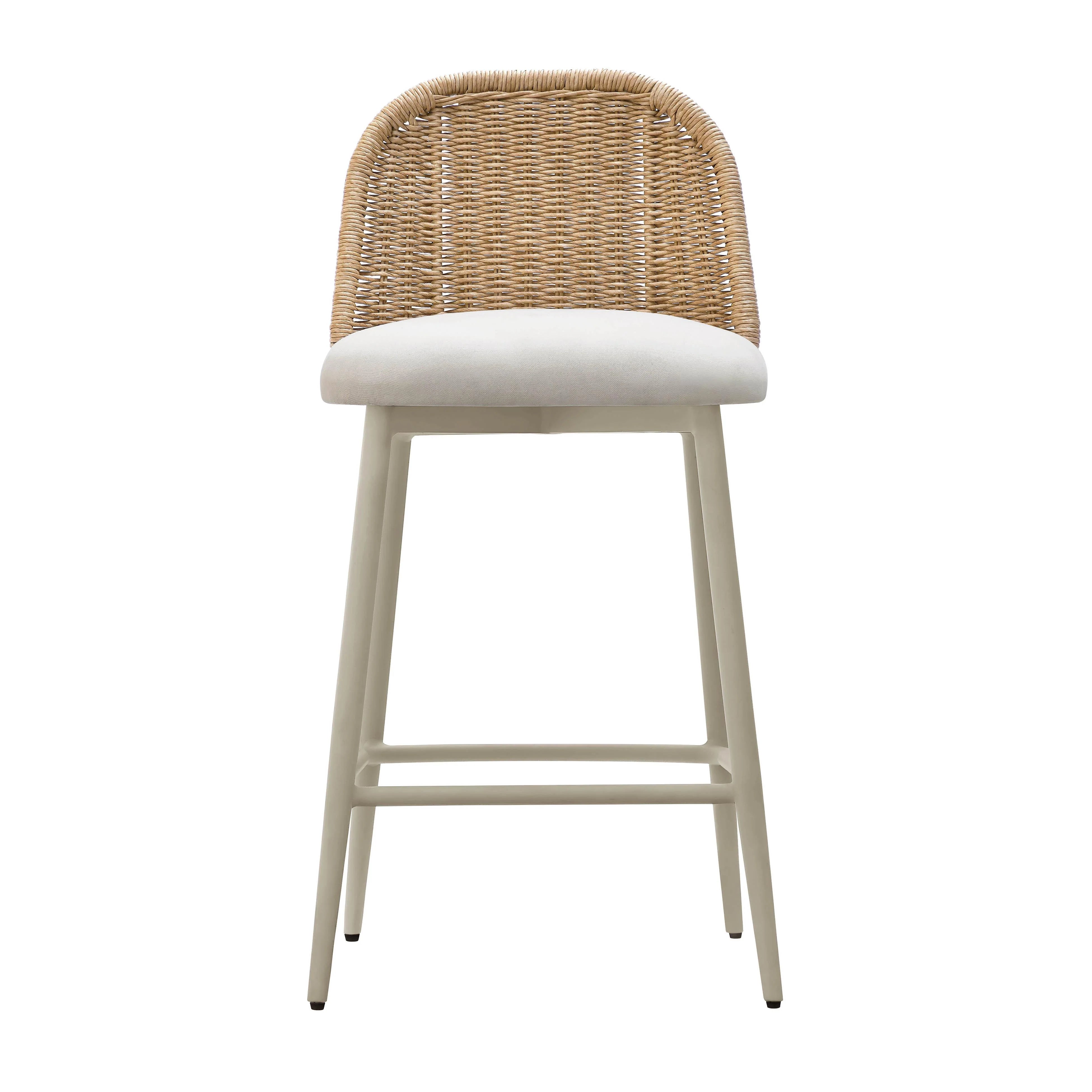 Alexa Performance Fabric Outdoor Stool