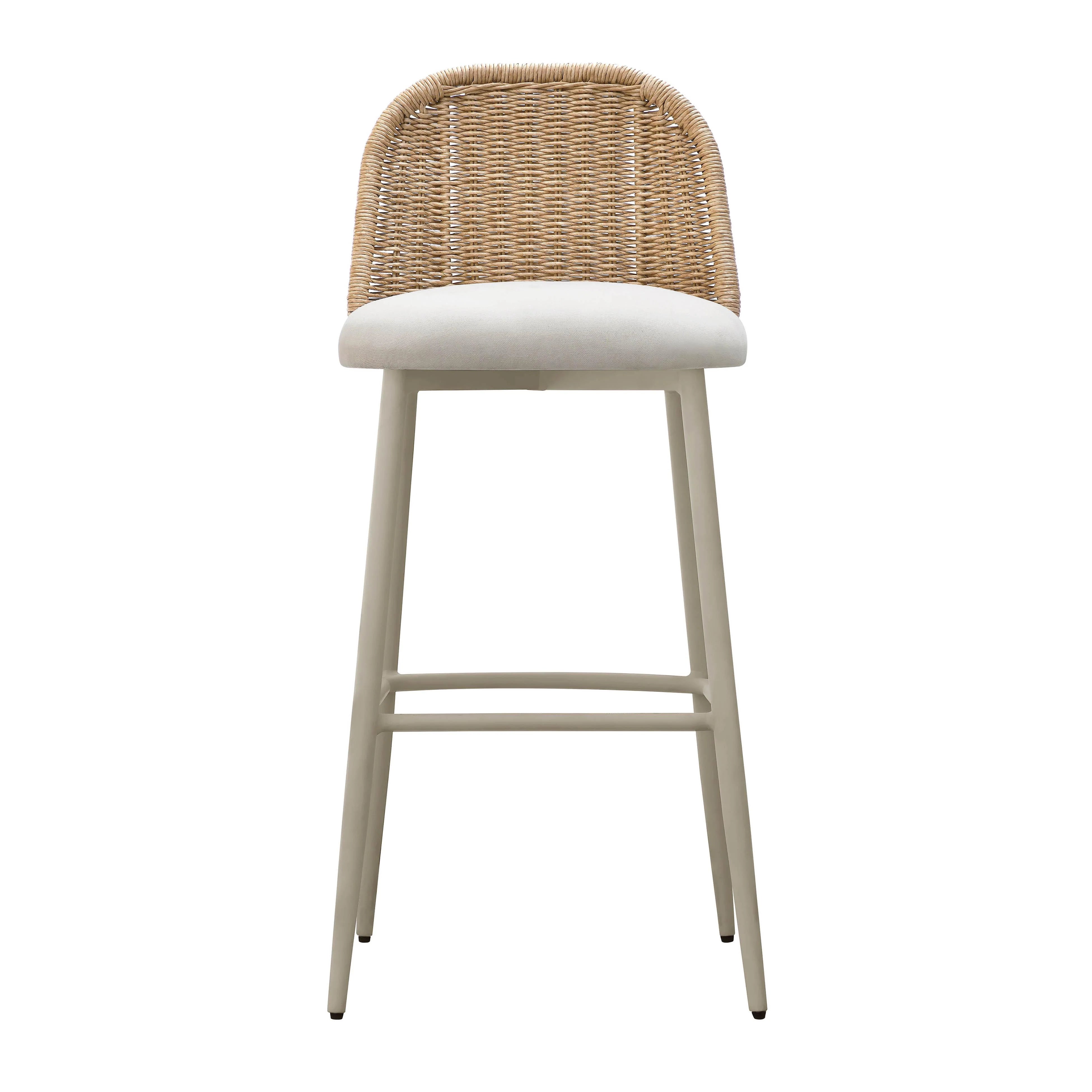 Alexa Performance Fabric Outdoor Stool