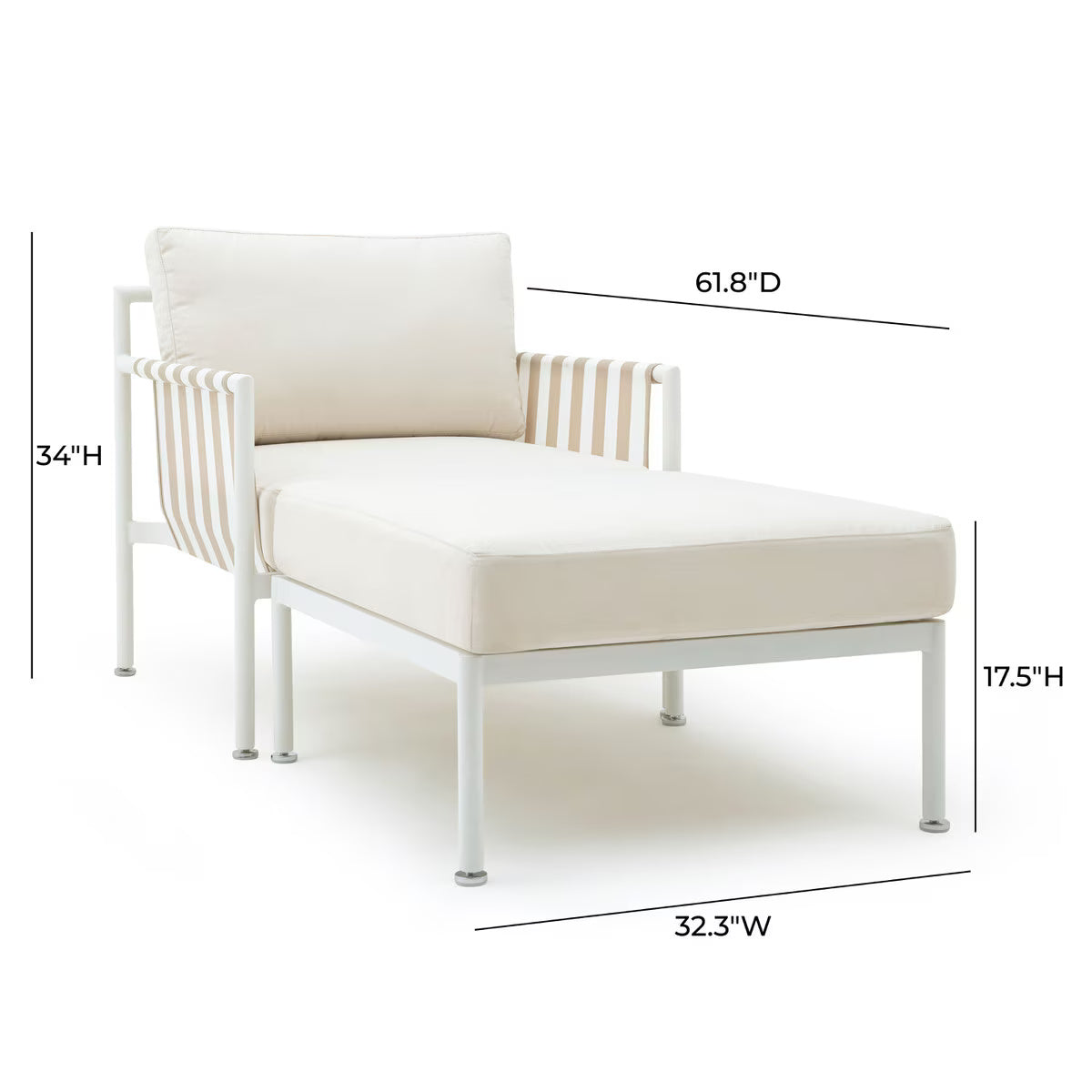 Dunes Cream Outdoor Lounge Set