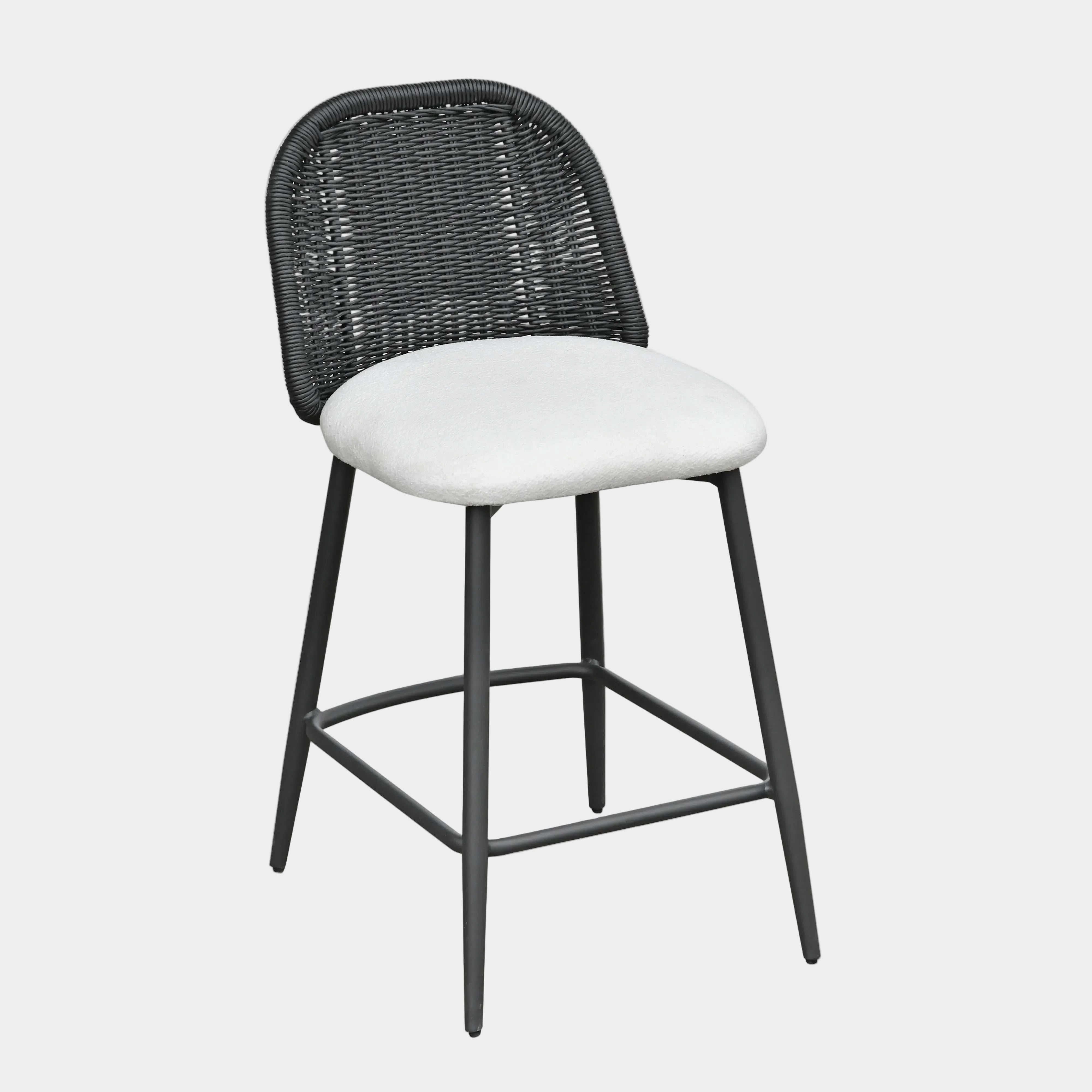 Alexa Performance Fabric Outdoor Stool