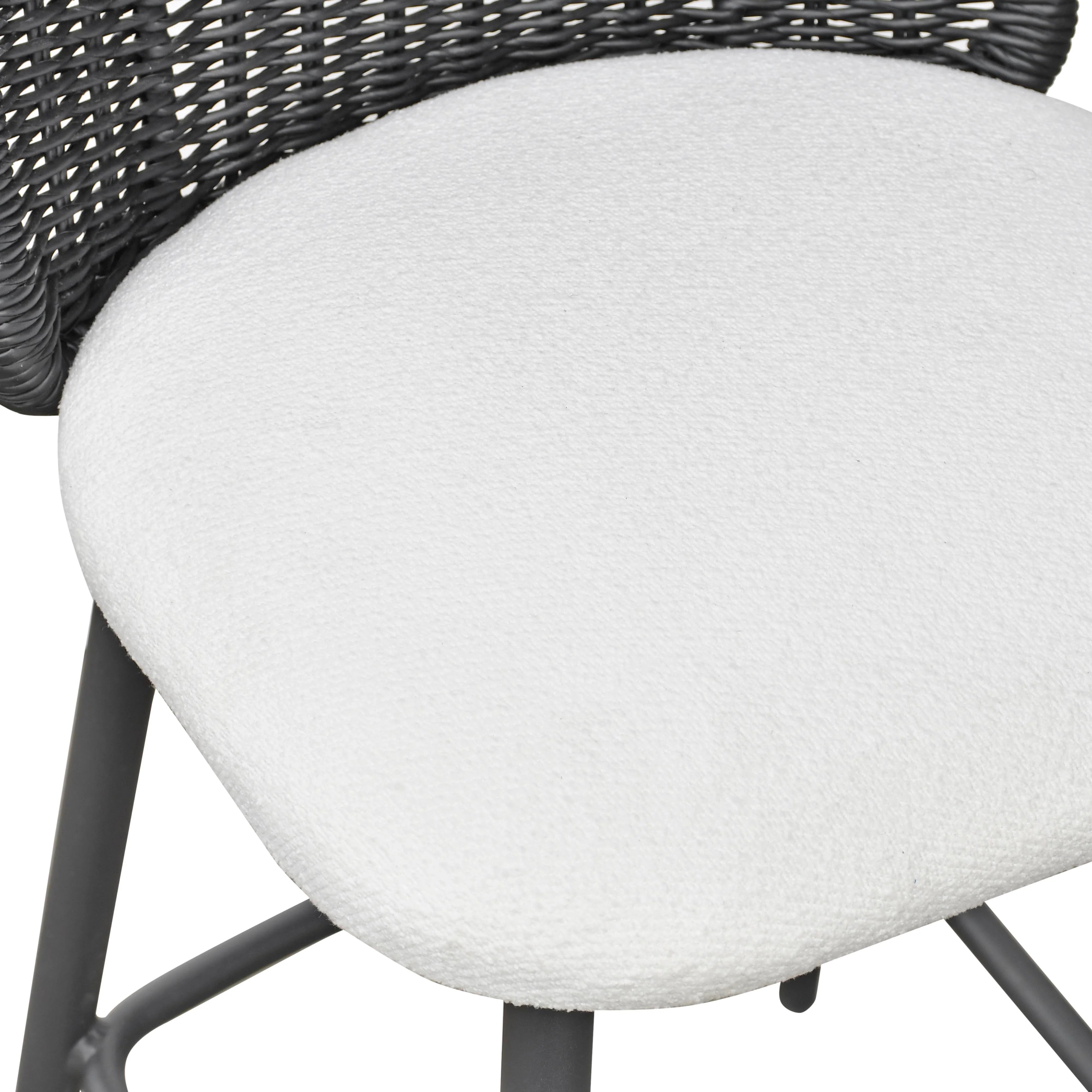 Alexa Performance Fabric Outdoor Stool