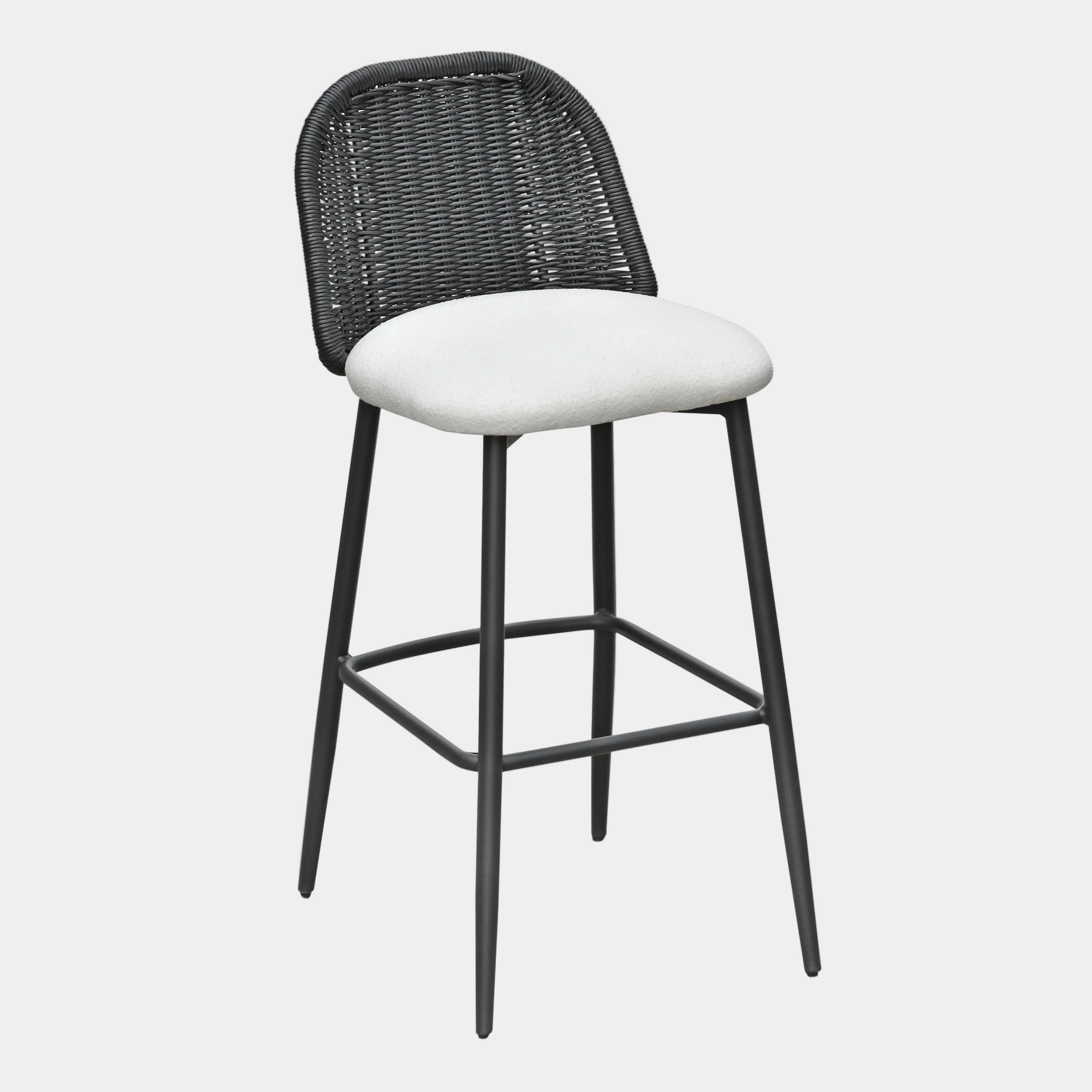 Alexa Performance Fabric Outdoor Stool