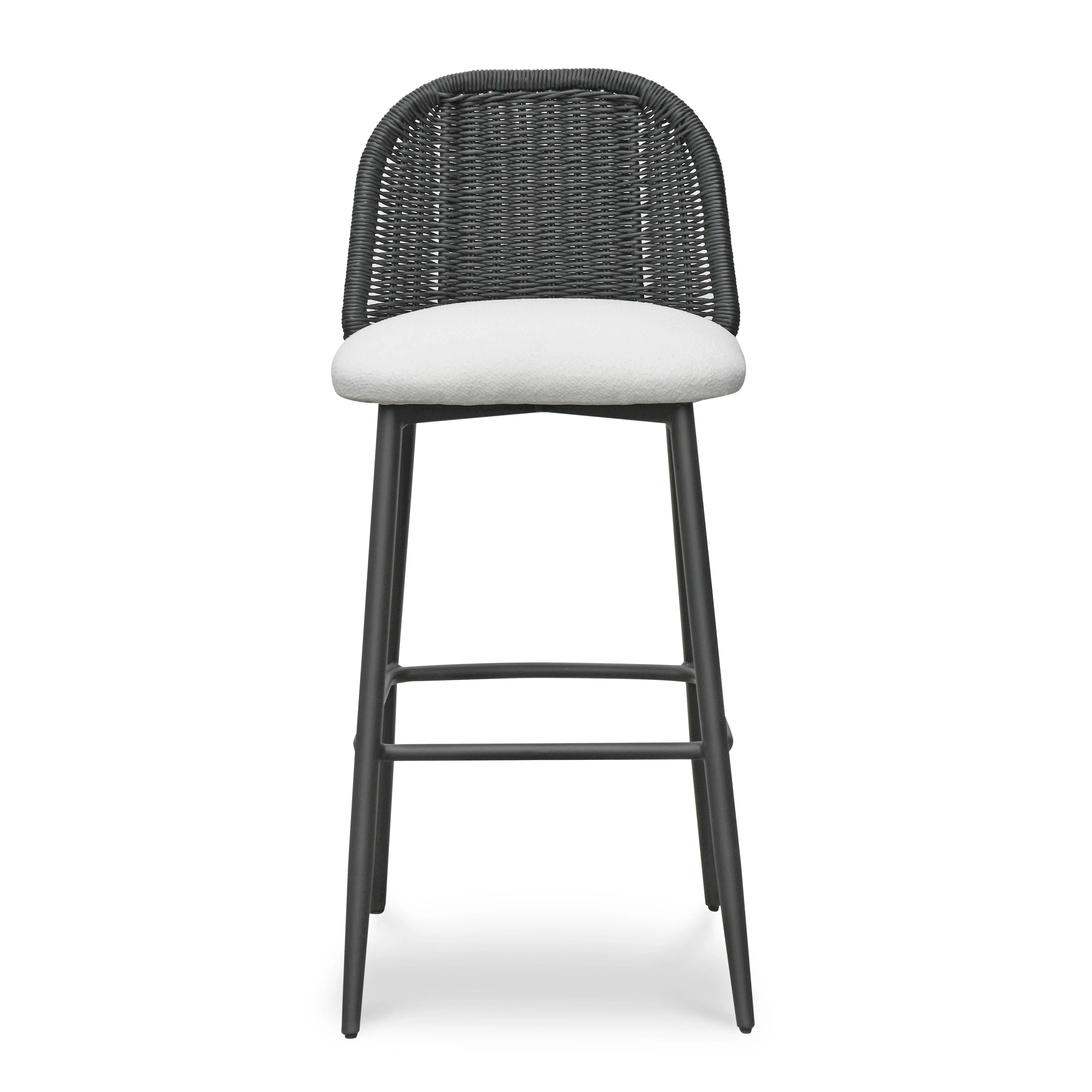 Alexa Performance Fabric Outdoor Stool