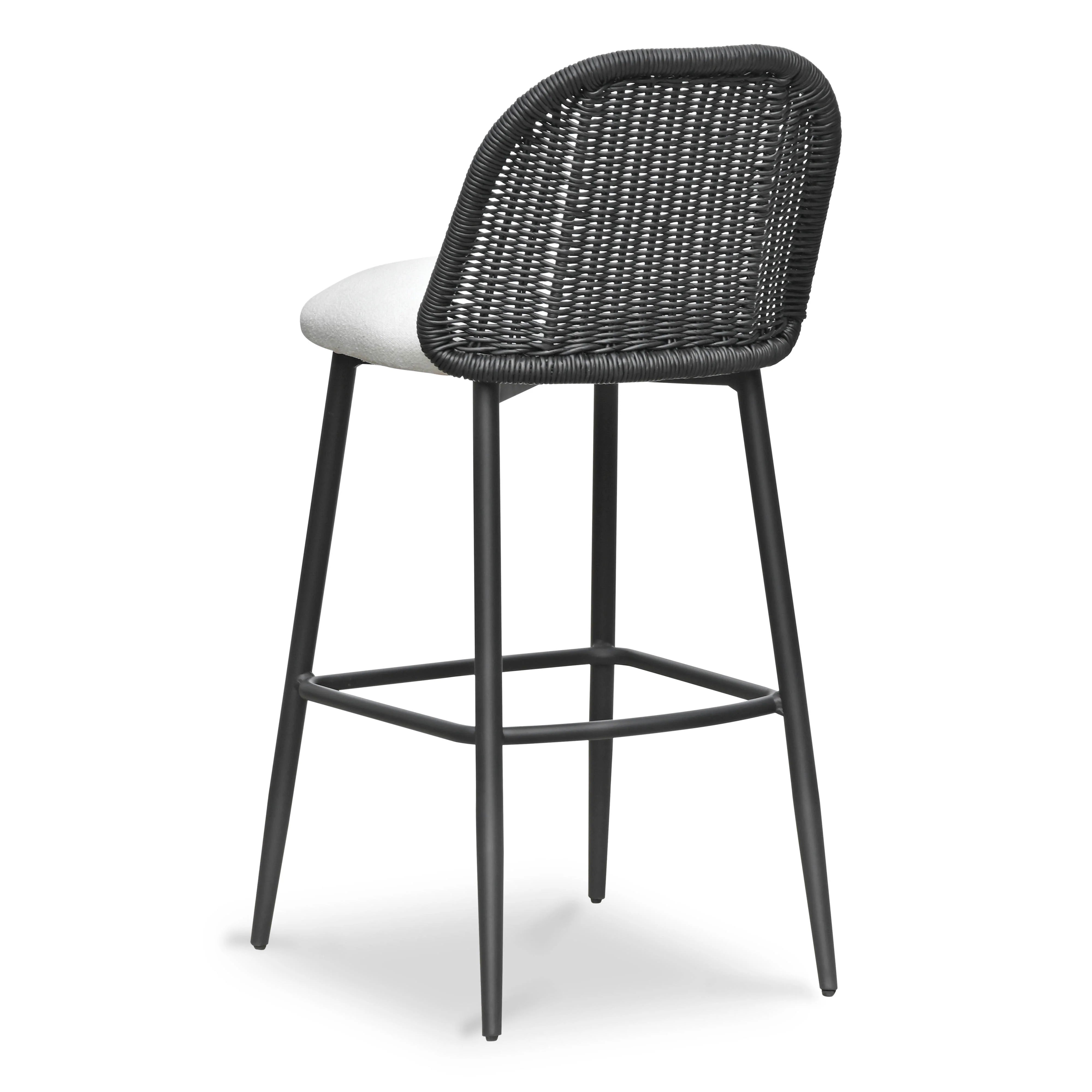 Alexa Performance Fabric Outdoor Stool